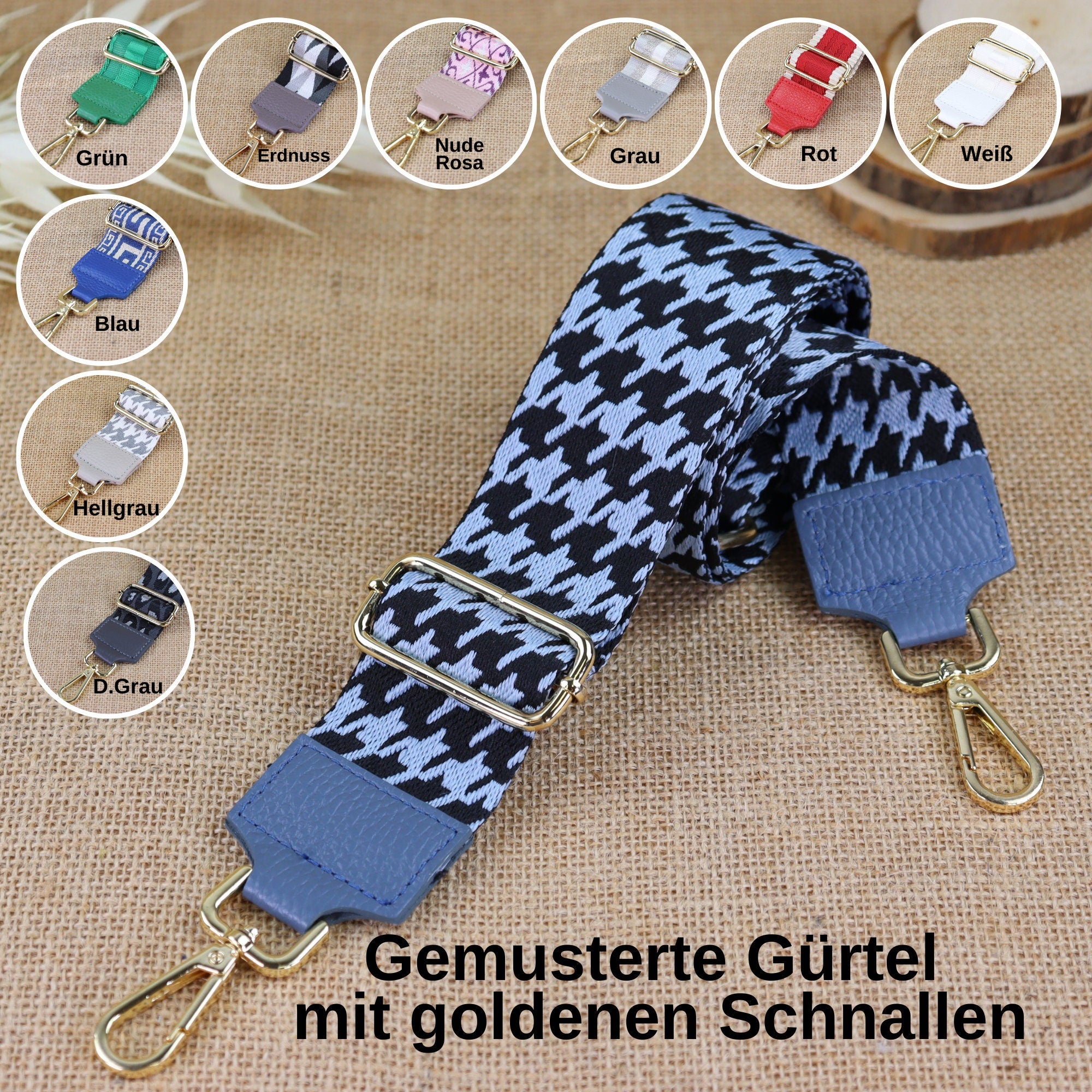 Breite Gurt für das Handgelenk,Breiter Crossbody-Gurt,Breiter Umhängetaschengurt,Gemustert breit Schulterriemen,Gemusterte breite Schultergurt,Gemusterte Breite Taschengurt,Gemusterte Leder-Kameragurte,Gemusterter Gürtel und Riemen,Gemusterter Handtaschen