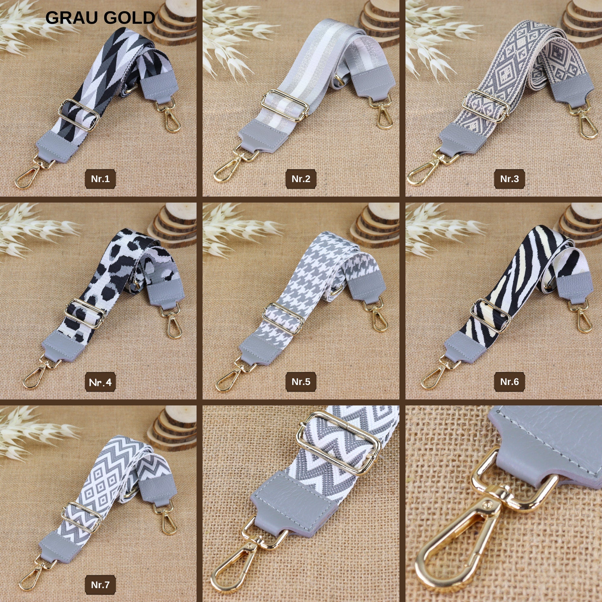 Breite Gurt für das Handgelenk,Breiter Crossbody-Gurt,Breiter Umhängetaschengurt,Gemustert breit Schulterriemen,Gemusterte breite Schultergurt,Gemusterte Breite Taschengurt,Gemusterte Leder-Kameragurte,Gemusterter Gürtel und Riemen,Gemusterter Handtaschen