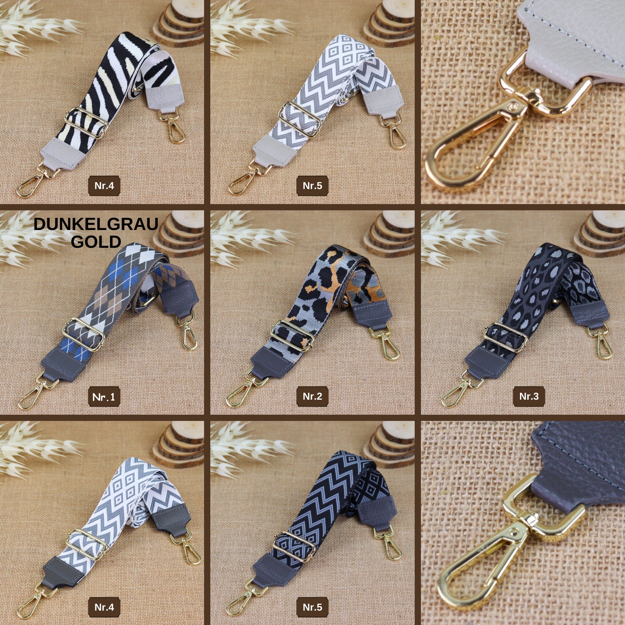 Breite Gurt für das Handgelenk,Breiter Crossbody-Gurt,Breiter Umhängetaschengurt,Gemustert breit Schulterriemen,Gemusterte breite Schultergurt,Gemusterte Breite Taschengurt,Gemusterte Leder-Kameragurte,Gemusterter Gürtel und Riemen,Gemusterter Handtaschen