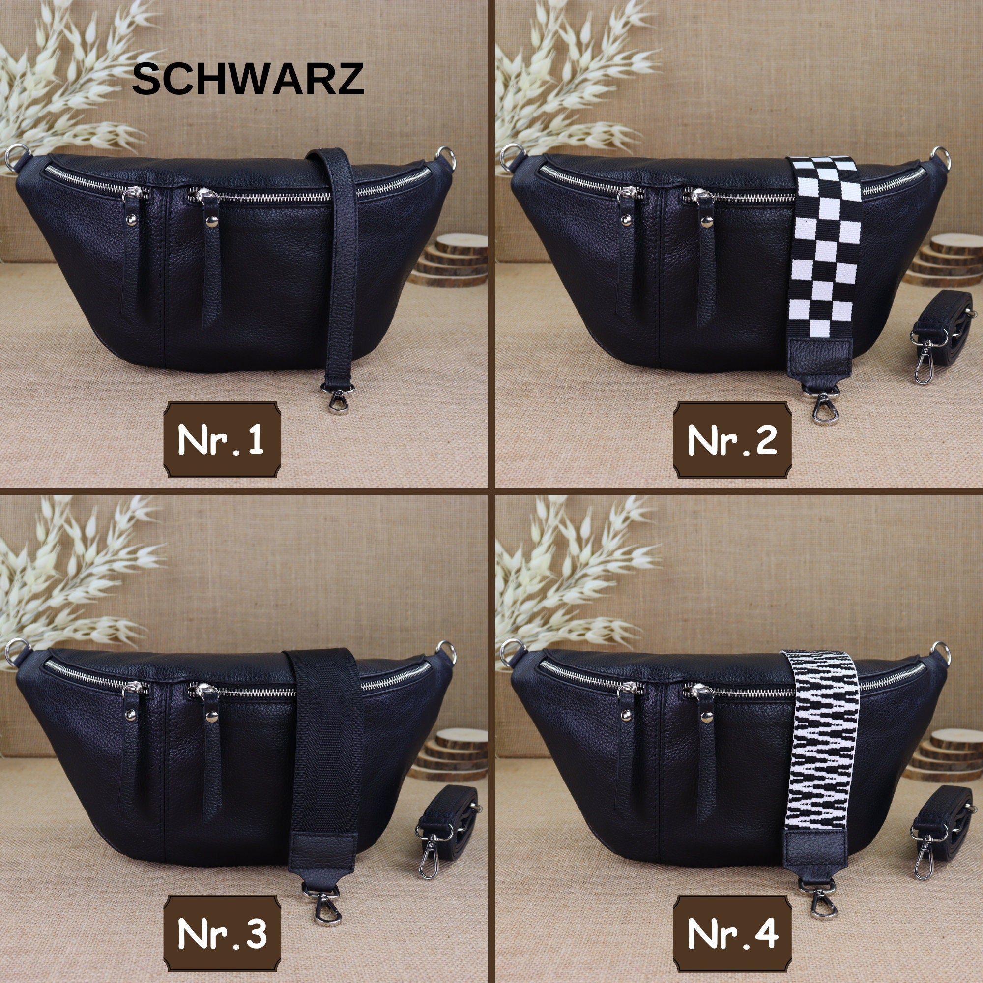 Bauchtasche Leder für Damen,Crossbody Bag Leder Damen,Crossbody Tasche Leder,Leder Gürteltasche Frauen,Leder Handtasche,Leder Hüfttasche für Frauen,Leder Tasche,Ledertasche mit Reißverschluss,Schulterriementasche,Schultertasche Leder Frauen,Tasche mit gem