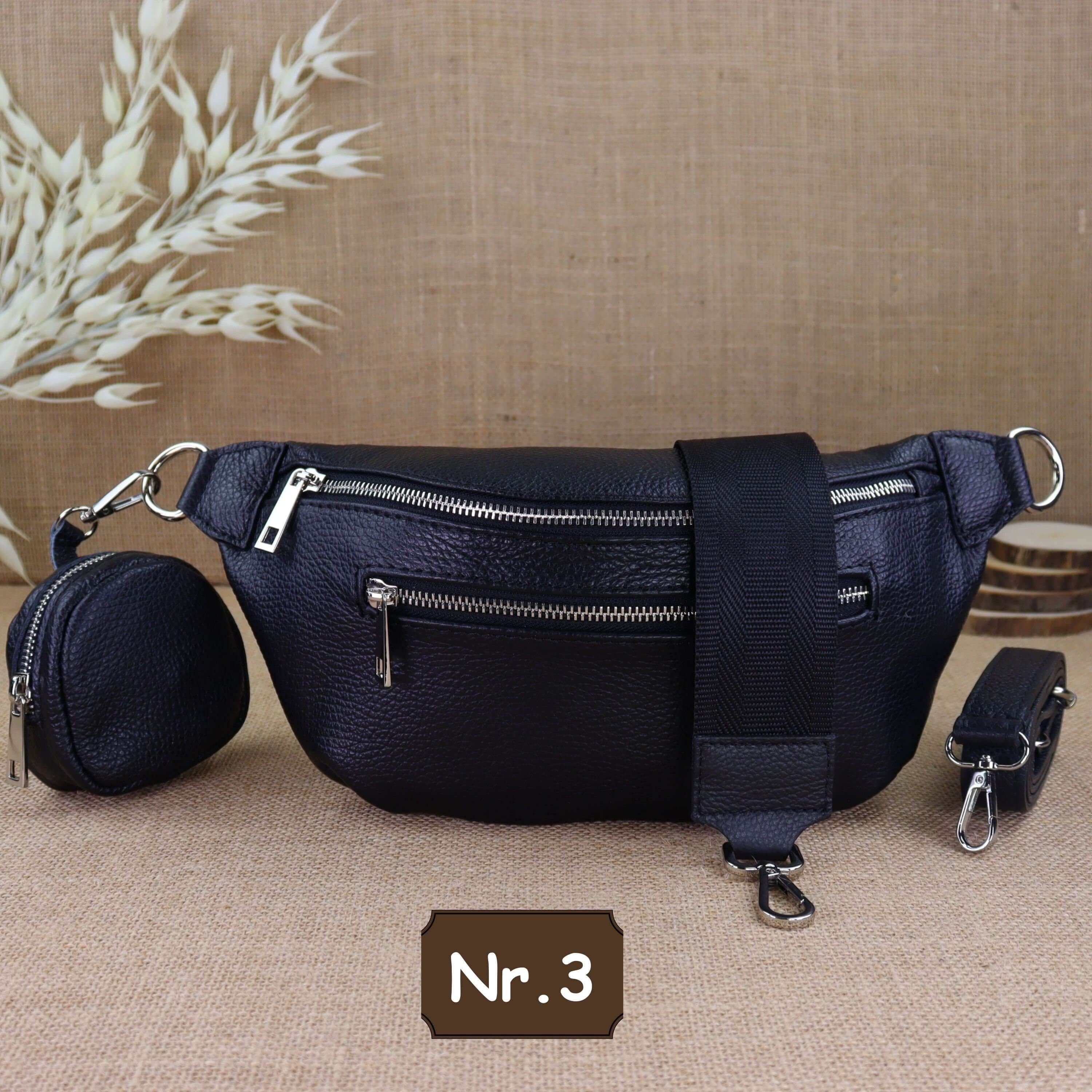 Bauchtasche Leder für Damen,Crossbody Bag Leder Damen,Crossbody Tasche Leder,Echtleder Frauen Tasche,Leder Gürteltasche Frauen,Leder Handtasche,Leder Hüfttasche für Frauen,Leder Tasche,Ledertasche mit Reißverschluss,Schulterriementasche,Schultertasche Led