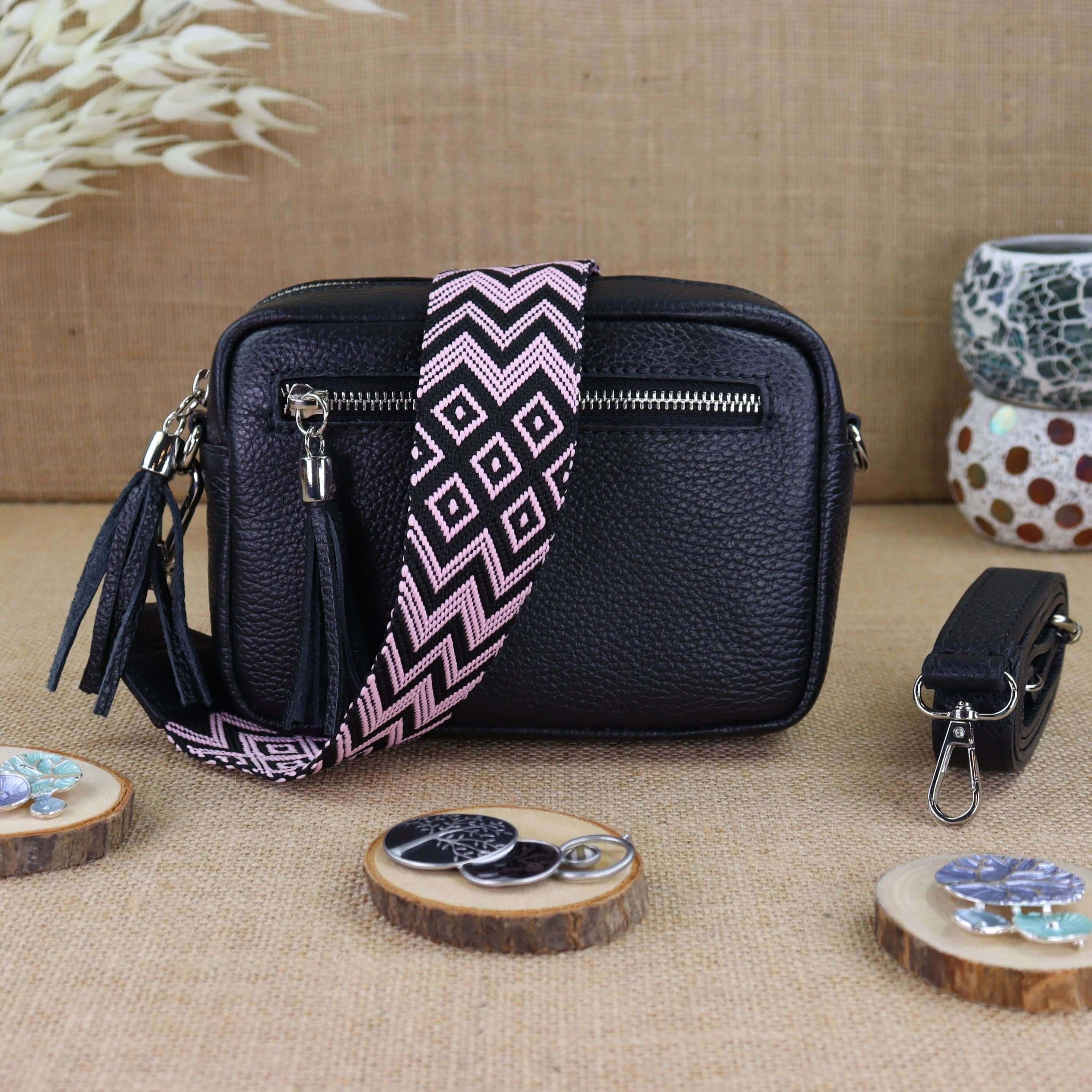 Bauchtasche Leder für Damen,Crossbody Bag Leder Damen,Crossbody Tasche Leder,Leder Gürteltasche Frauen,Leder Handtasche,Leder Hüfttasche für Frauen,Leder Tasche,Ledertasche mit Reißverschluss,Schulterriementasche,Schultertasche Leder Frauen,Tasche mit gem