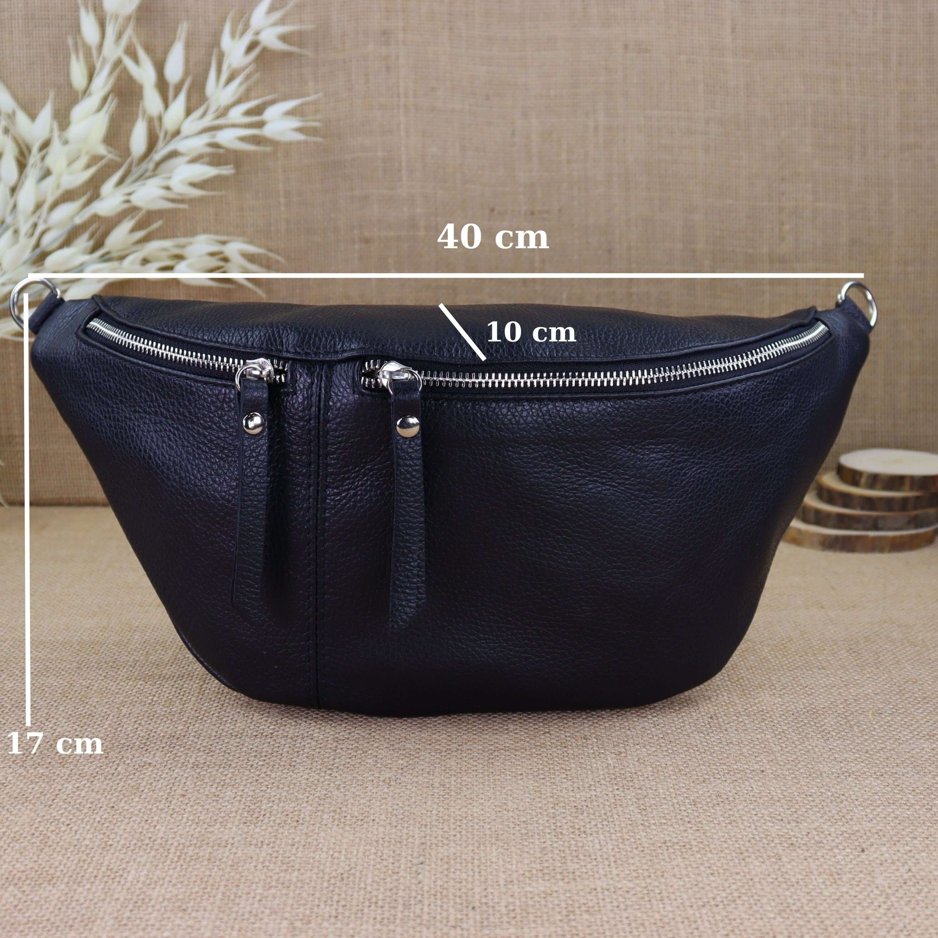 Bauchtasche Leder für Damen,Crossbody Bag Leder Damen,Crossbody Tasche Leder,Leder Gürteltasche Frauen,Leder Handtasche,Leder Hüfttasche für Frauen,Leder Tasche,Ledertasche mit Reißverschluss,Schulterriementasche,Schultertasche Leder Frauen,Tasche mit gem
