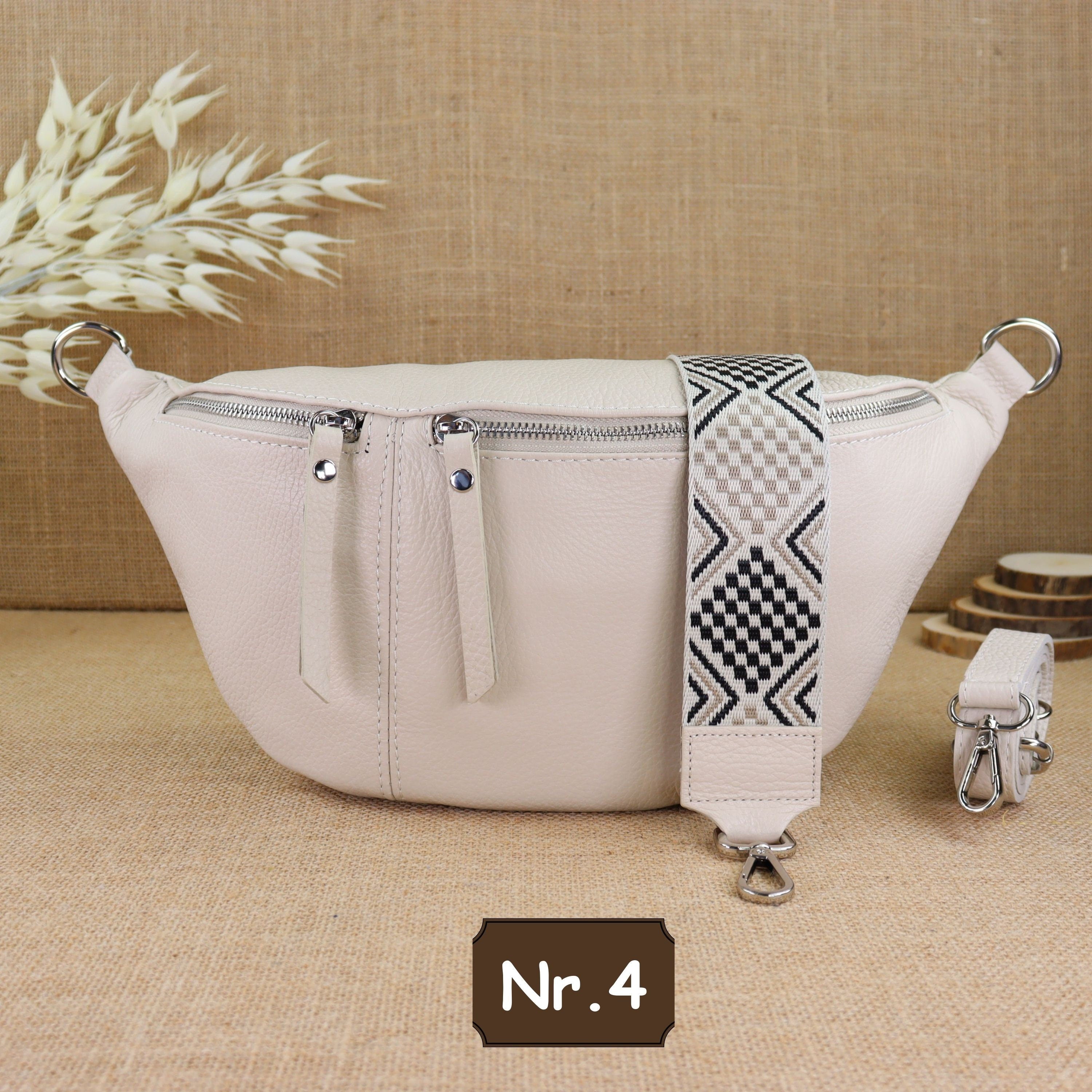 Bauchtasche Leder für Damen,Crossbody Bag Leder Damen,Crossbody Tasche Leder,Leder Gürteltasche Frauen,Leder Handtasche,Leder Hüfttasche für Frauen,Leder Tasche,Ledertasche mit Reißverschluss,Schulterriementasche,Schultertasche Leder Frauen,Tasche mit gem