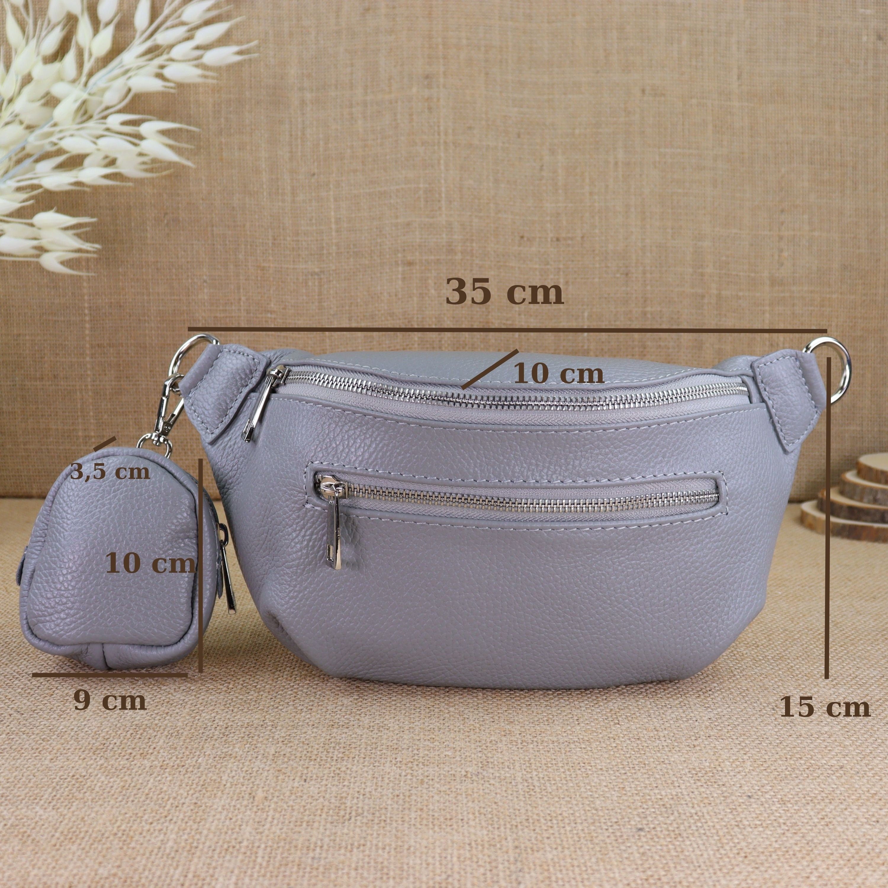 Bauchtasche Leder für Damen,Crossbody Bag Leder Damen,Crossbody Tasche Leder,Echtleder Frauen Tasche,Leder Gürteltasche Frauen,Leder Handtasche,Leder Hüfttasche für Frauen,Leder Tasche,Ledertasche mit Reißverschluss,Schulterriementasche,Schultertasche Led