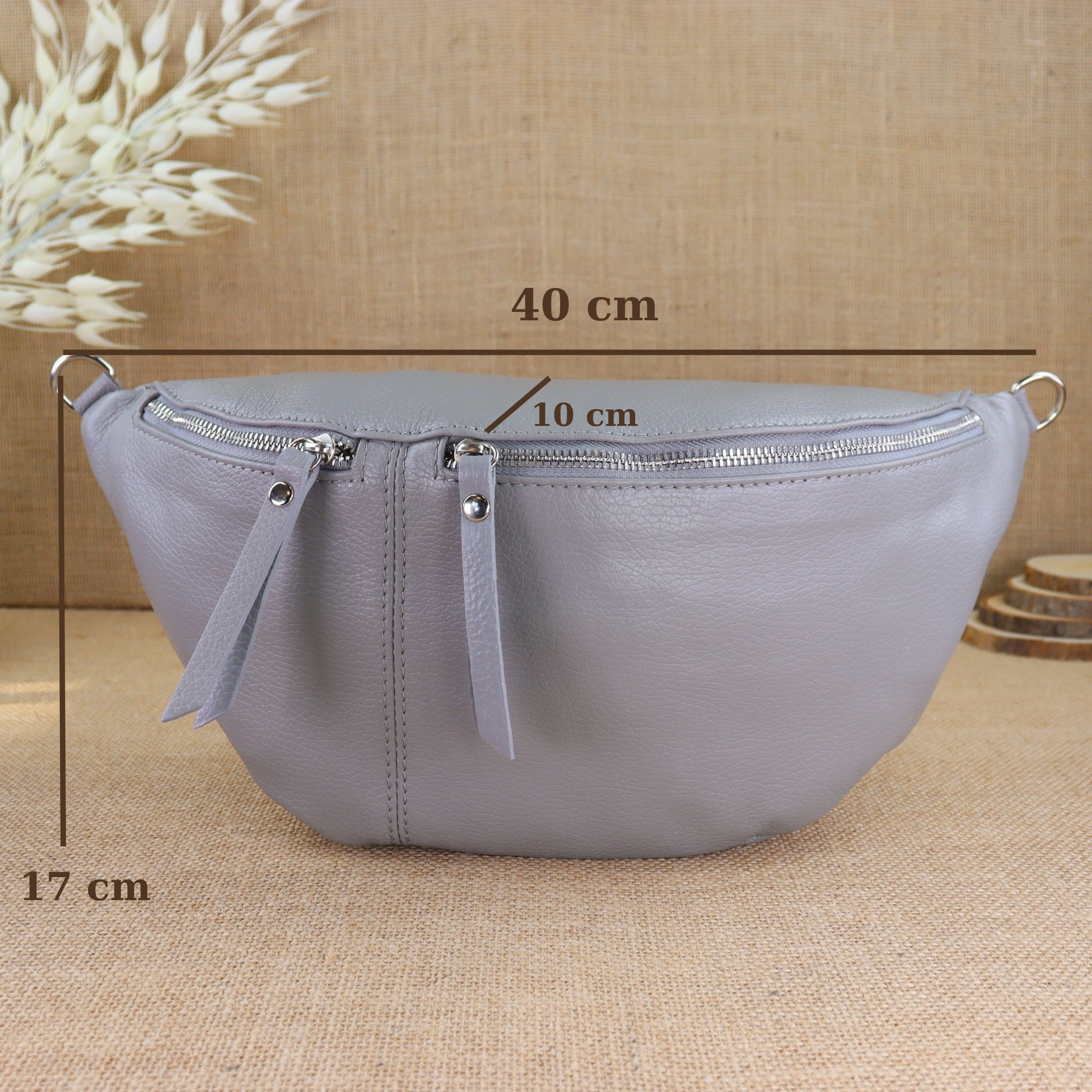 Bauchtasche Leder für Damen,Crossbody Bag Leder Damen,Crossbody Tasche Leder,Leder Gürteltasche Frauen,Leder Handtasche,Leder Hüfttasche für Frauen,Leder Tasche,Ledertasche mit Reißverschluss,Schulterriementasche,Schultertasche Leder Frauen,Tasche mit gem