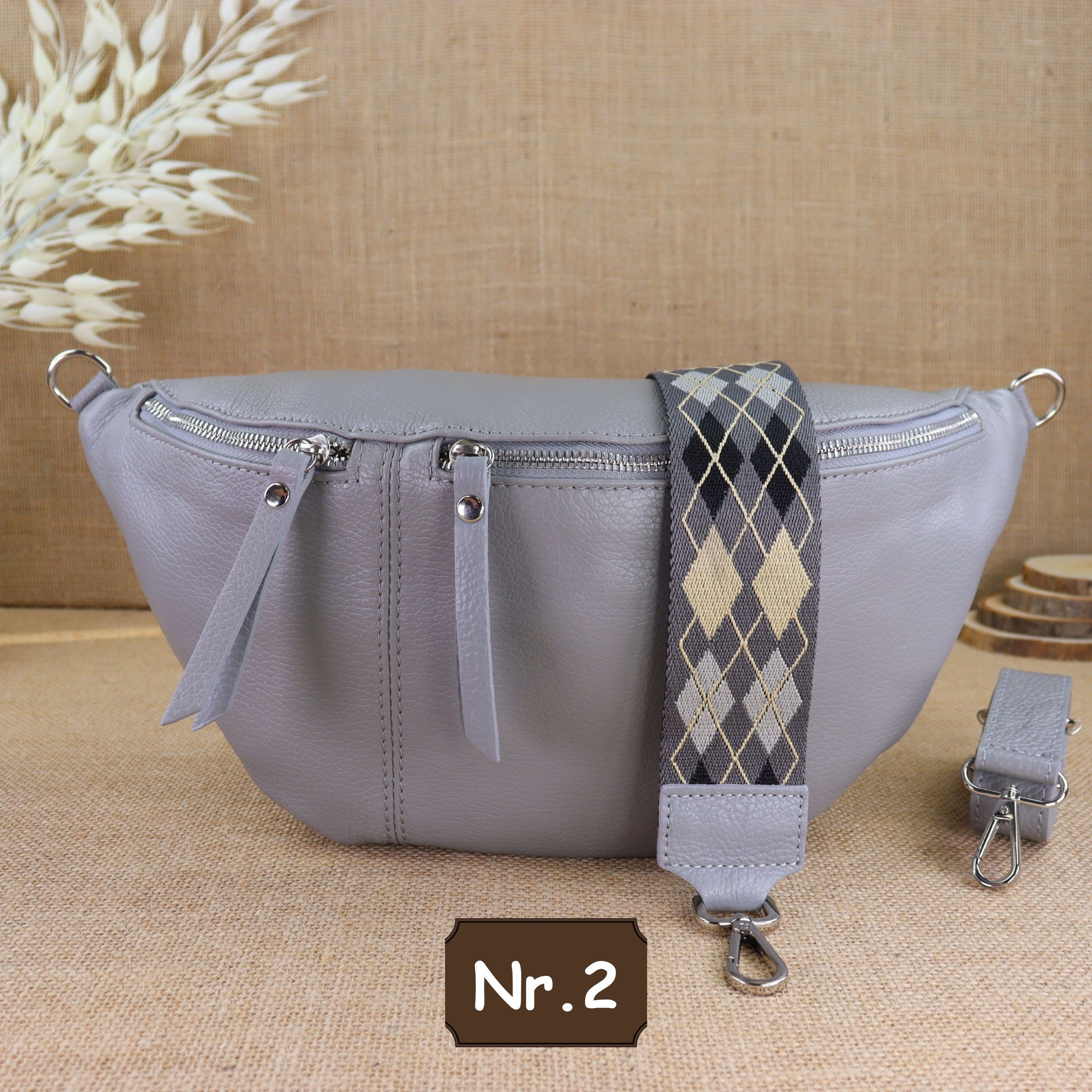 Bauchtasche Leder für Damen,Crossbody Bag Leder Damen,Crossbody Tasche Leder,Leder Gürteltasche Frauen,Leder Handtasche,Leder Hüfttasche für Frauen,Leder Tasche,Ledertasche mit Reißverschluss,Schulterriementasche,Schultertasche Leder Frauen,Tasche mit gem