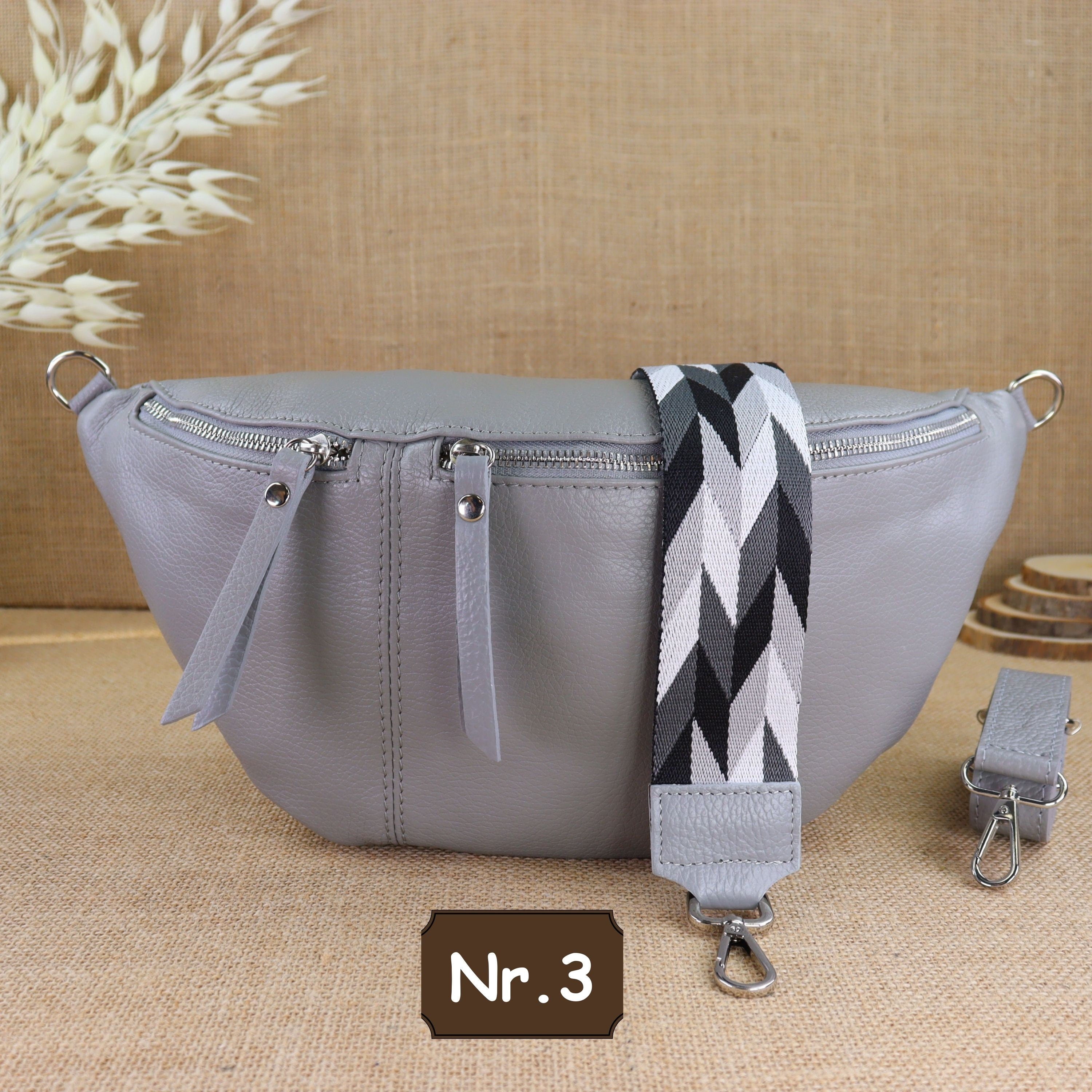 Bauchtasche Leder für Damen,Crossbody Bag Leder Damen,Crossbody Tasche Leder,Leder Gürteltasche Frauen,Leder Handtasche,Leder Hüfttasche für Frauen,Leder Tasche,Ledertasche mit Reißverschluss,Schulterriementasche,Schultertasche Leder Frauen,Tasche mit gem