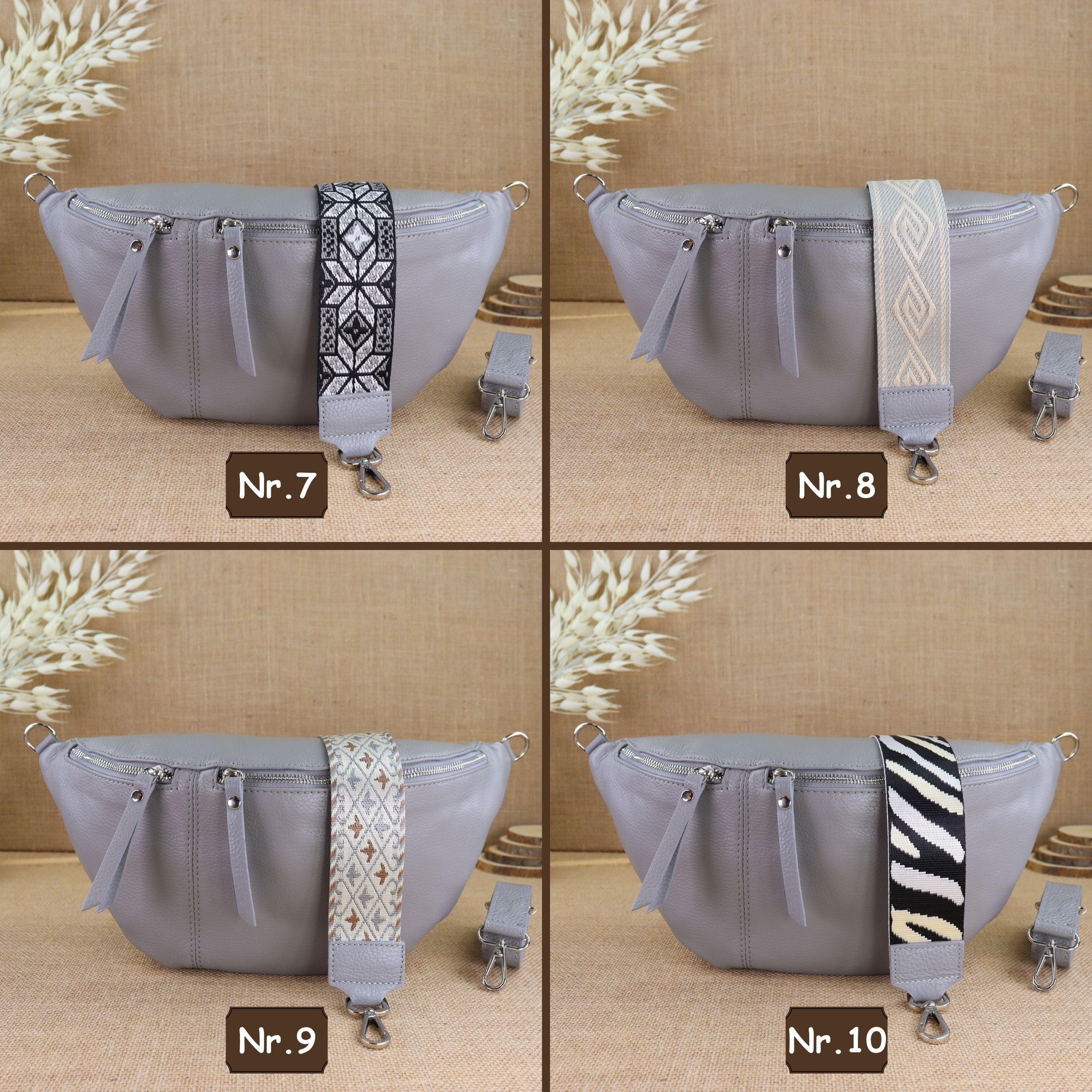 Bauchtasche Leder für Damen,Crossbody Bag Leder Damen,Crossbody Tasche Leder,Leder Gürteltasche Frauen,Leder Handtasche,Leder Hüfttasche für Frauen,Leder Tasche,Ledertasche mit Reißverschluss,Schulterriementasche,Schultertasche Leder Frauen,Tasche mit gem