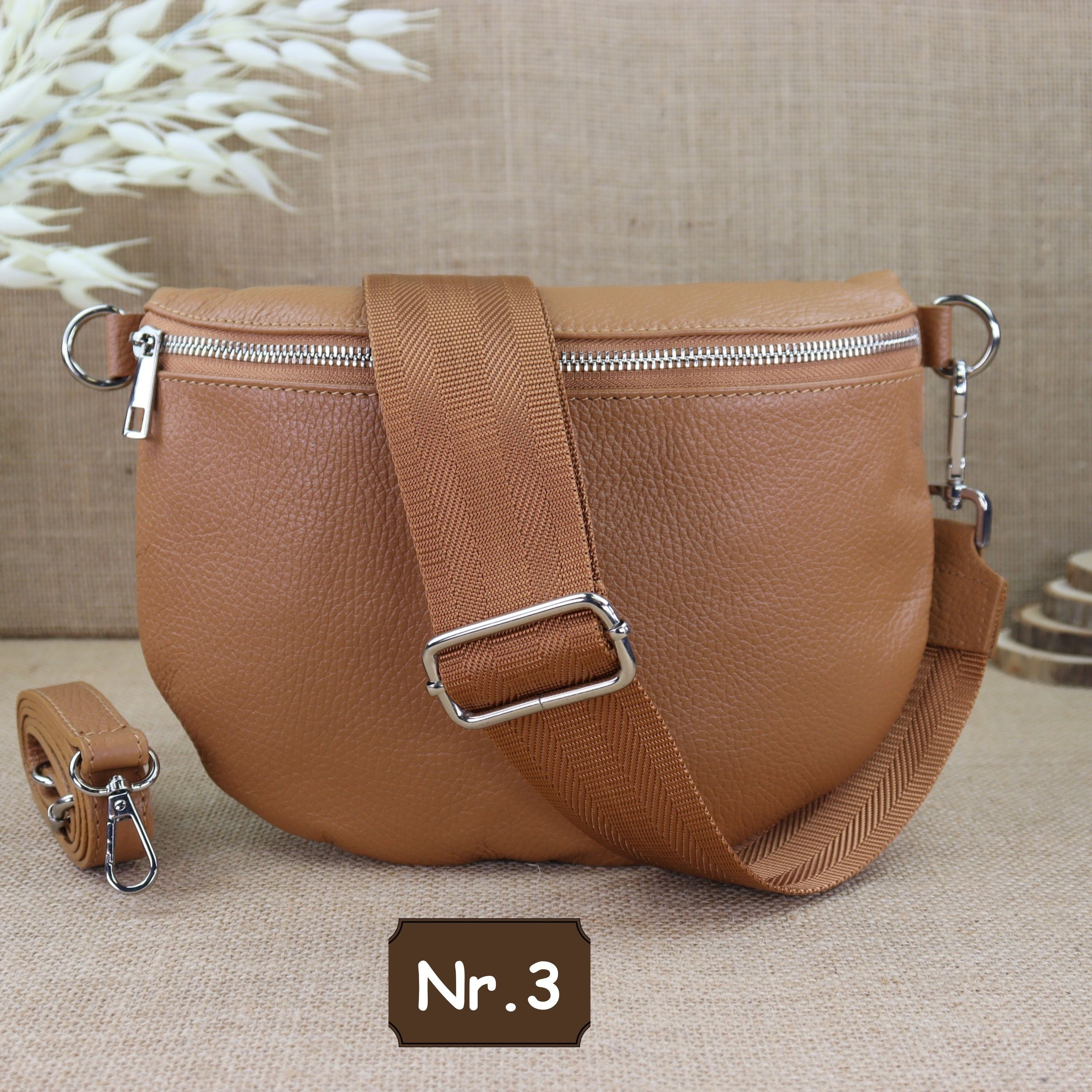 Bauchtasche Leder für Damen,Crossbody Bag Leder Damen,Crossbody Tasche Leder,Echtleder Frauen Tasche,Leder Gürteltasche Frauen,Leder Handtasche,Leder Hüfttasche für Frauen,Leder Tasche,Ledertasche mit Reißverschluss,Schulterriementasche,Schultertasche Led