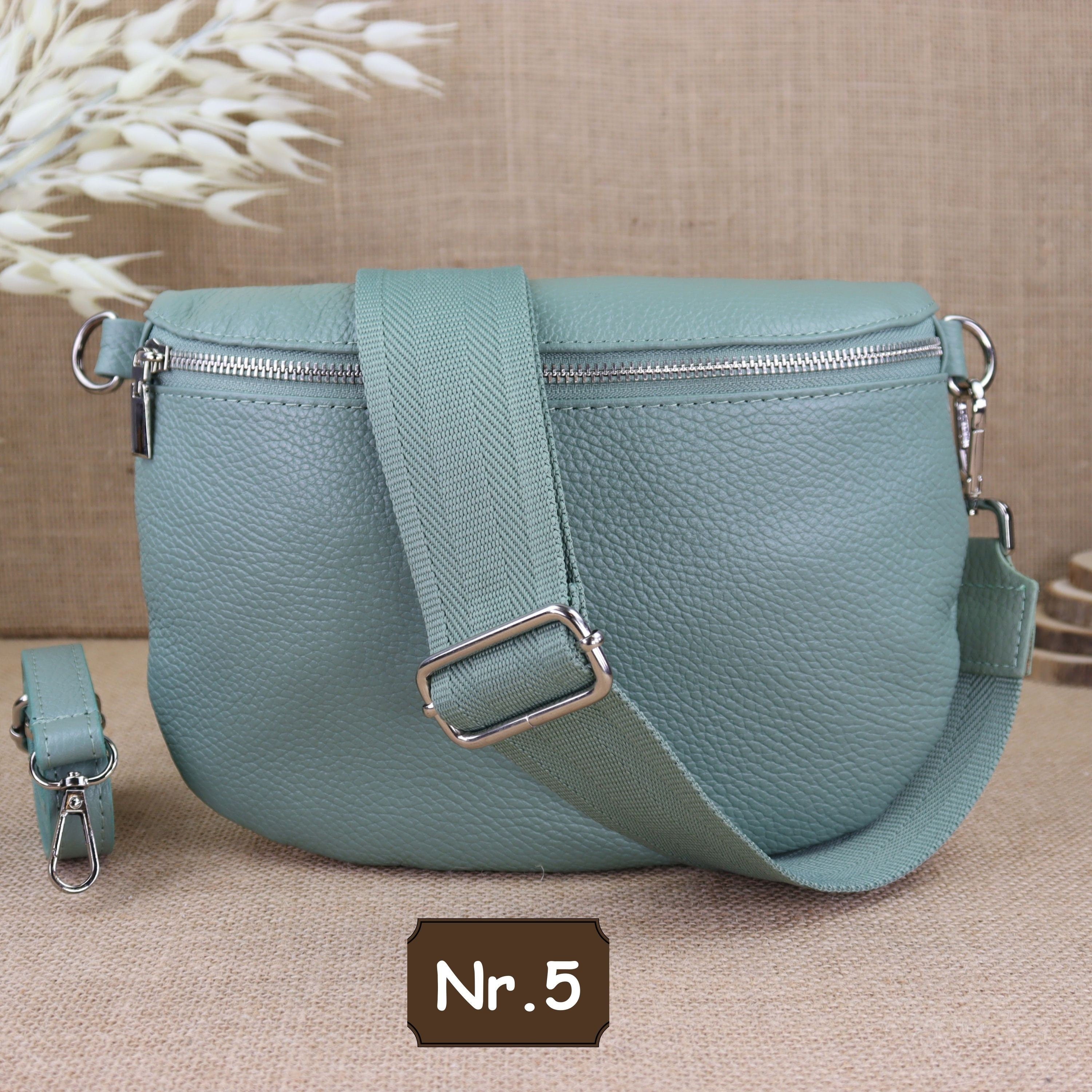 Bauchtasche Leder für Damen,Crossbody Bag Leder Damen,Crossbody Tasche Leder,Echtleder Frauen Tasche,Leder Gürteltasche Frauen,Leder Handtasche,Leder Hüfttasche für Frauen,Leder Tasche,Ledertasche mit Reißverschluss,Schulterriementasche,Schultertasche Led