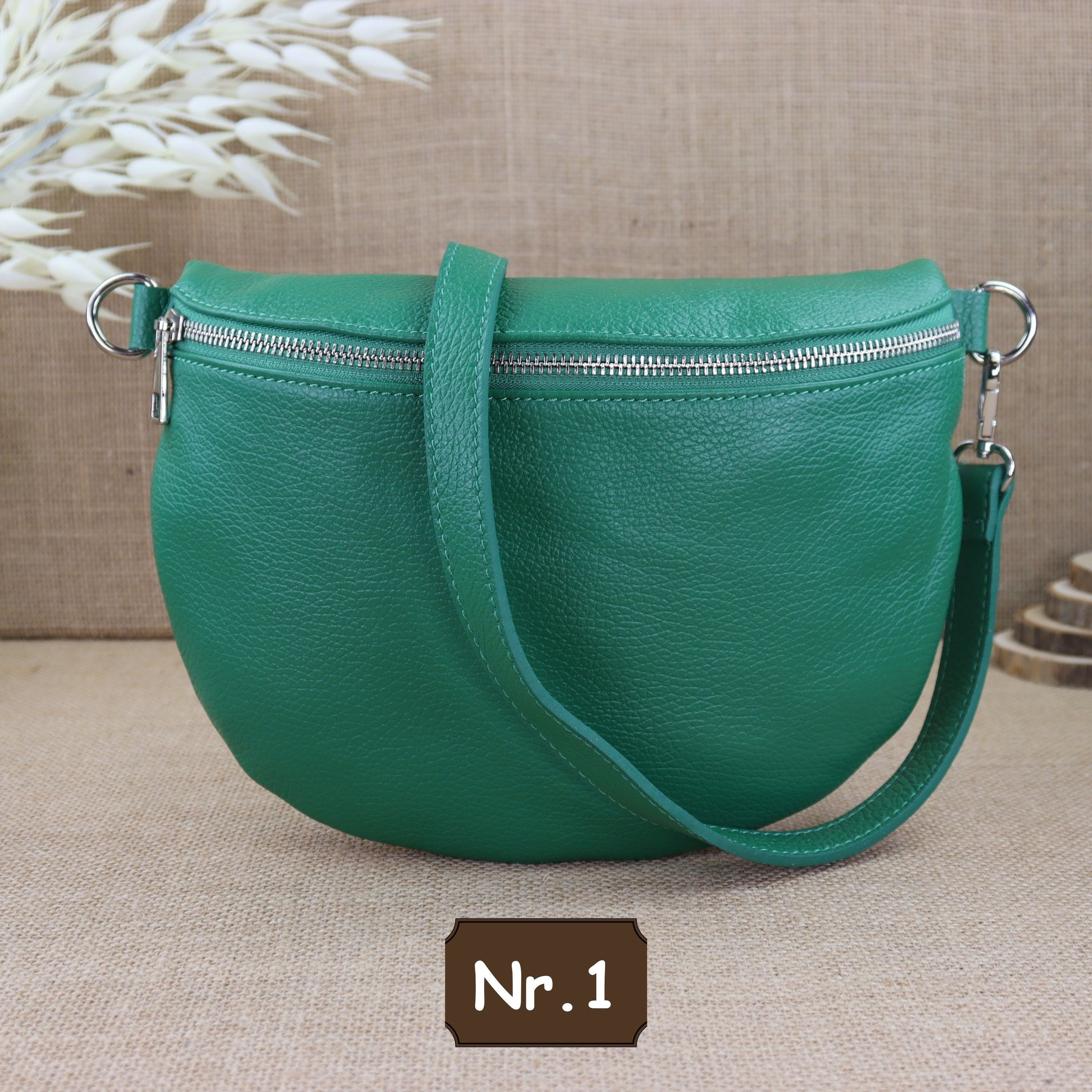 Bauchtasche Leder für Damen,Crossbody Bag Leder Damen,Crossbody Tasche Leder,Echtleder Frauen Tasche,Leder Gürteltasche Frauen,Leder Handtasche,Leder Hüfttasche für Frauen,Leder Tasche,Ledertasche mit Reißverschluss,Schulterriementasche,Schultertasche Led