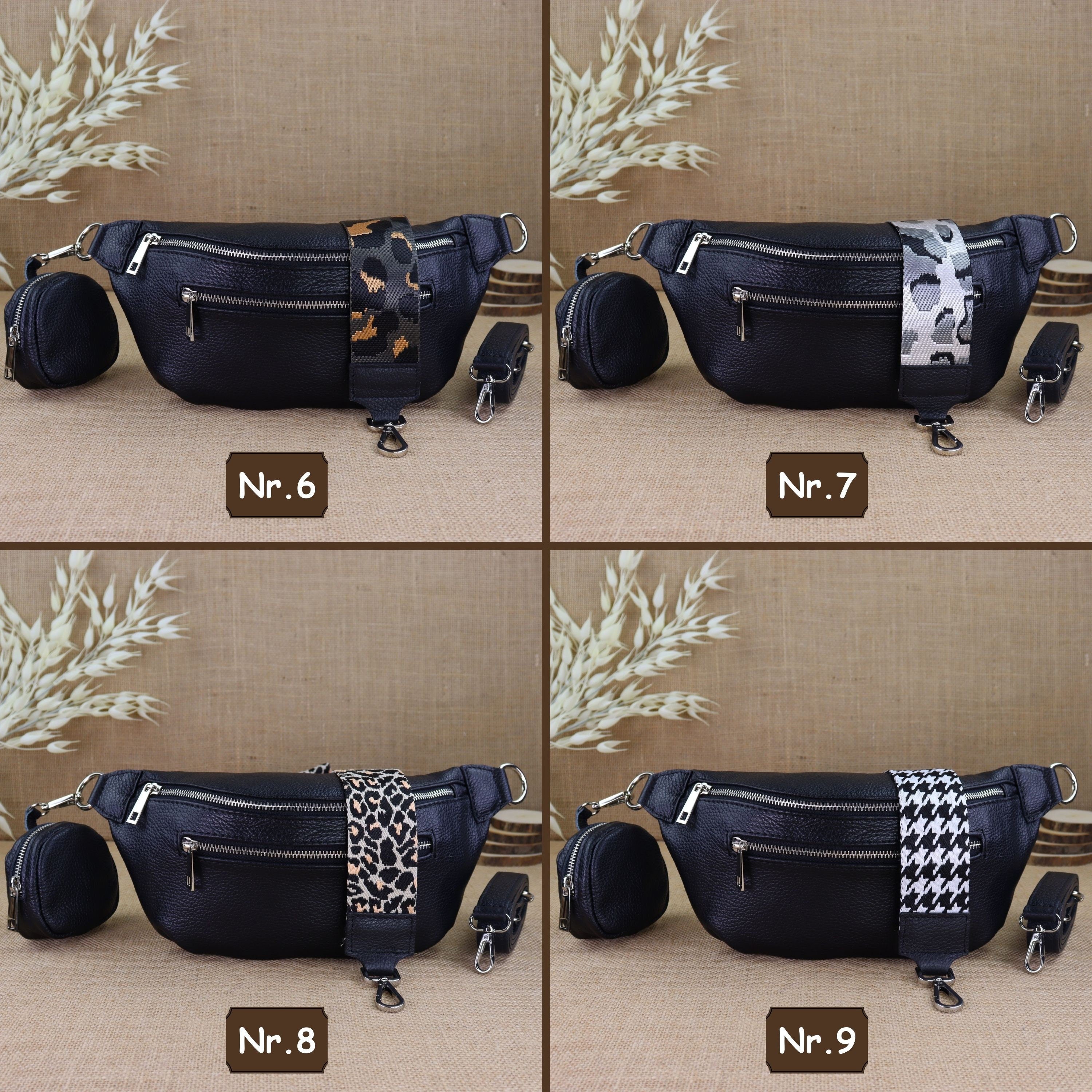 Bauchtasche Leder für Damen,Crossbody Bag Leder Damen,Crossbody Tasche Leder,Echtleder Frauen Tasche,Leder Gürteltasche Frauen,Leder Handtasche,Leder Hüfttasche für Frauen,Leder Tasche,Ledertasche mit Reißverschluss,Schulterriementasche,Schultertasche Led
