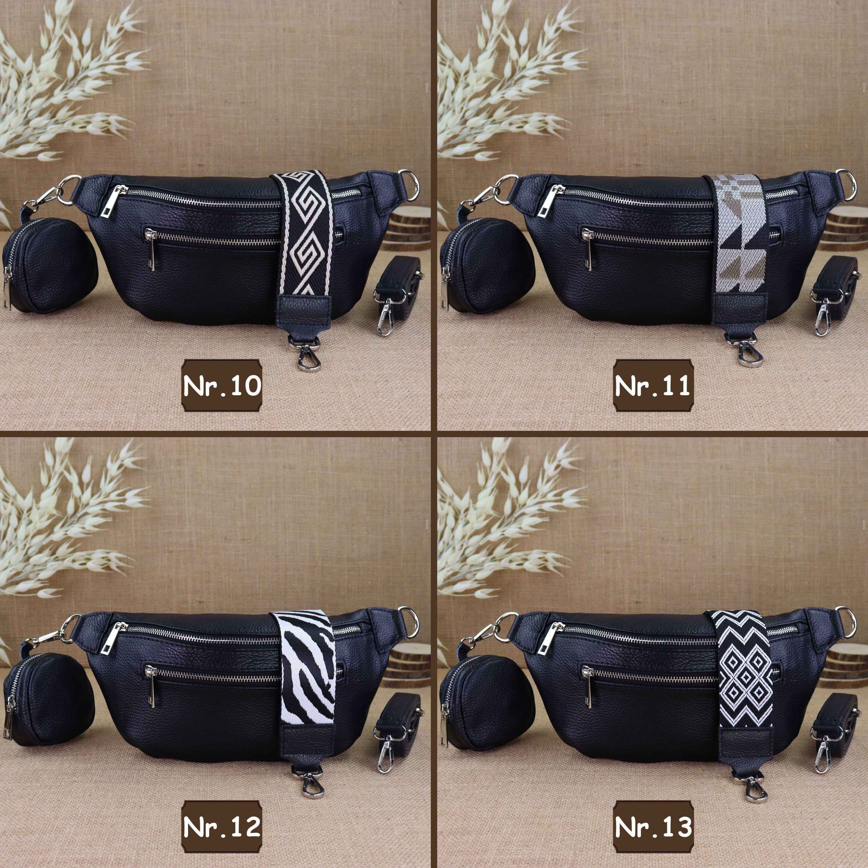 Bauchtasche Leder für Damen,Crossbody Bag Leder Damen,Crossbody Tasche Leder,Echtleder Frauen Tasche,Leder Gürteltasche Frauen,Leder Handtasche,Leder Hüfttasche für Frauen,Leder Tasche,Ledertasche mit Reißverschluss,Schulterriementasche,Schultertasche Led