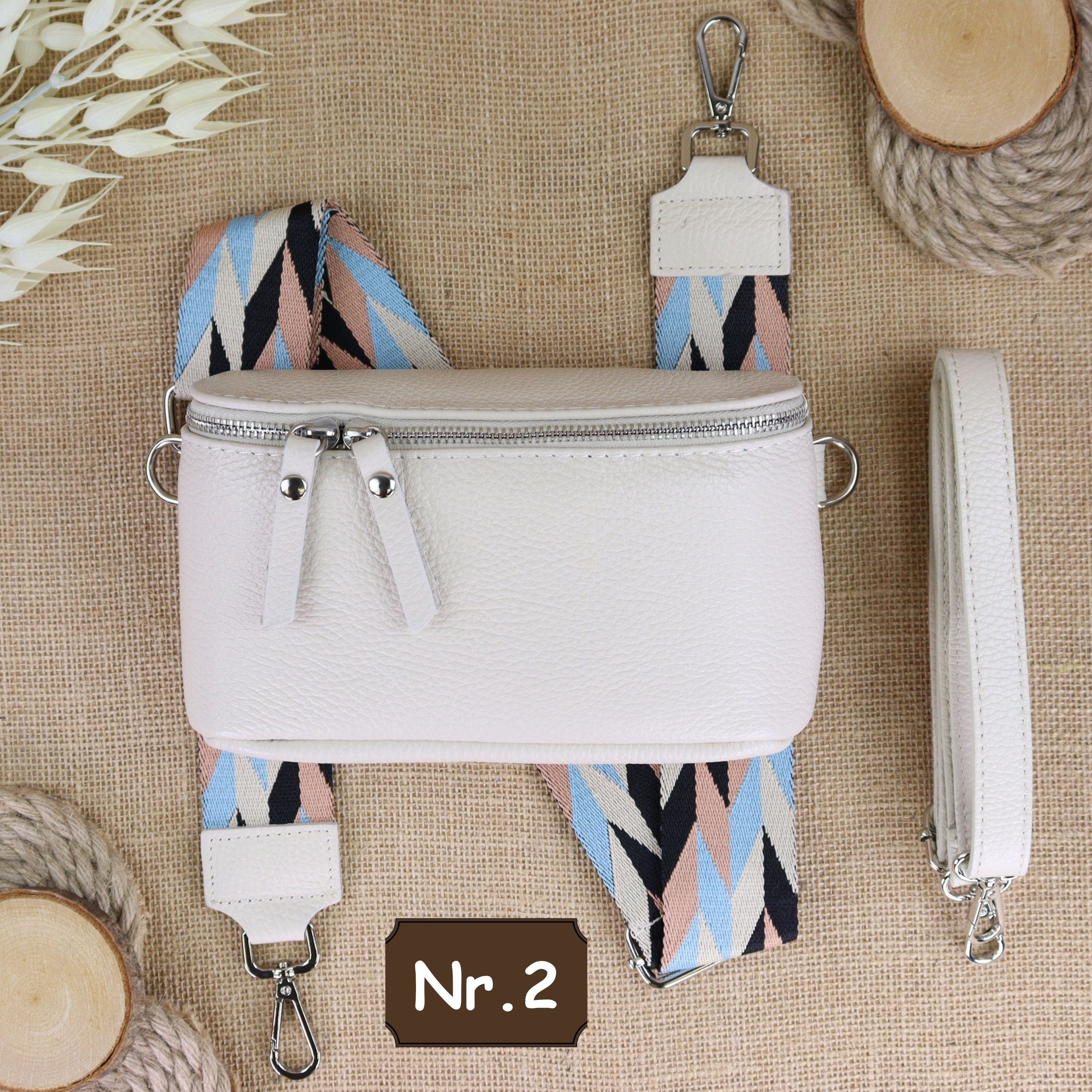 Bauchtasche Leder für Damen,Crossbody Bag Leder Damen,Crossbody Tasche Leder,Leder Gürteltasche Frauen,Leder Handtasche,Leder Hüfttasche für Frauen,Leder Tasche,Ledertasche mit Reißverschluss,Schulterriementasche,Schultertasche Leder Frauen,Silber,Tasche