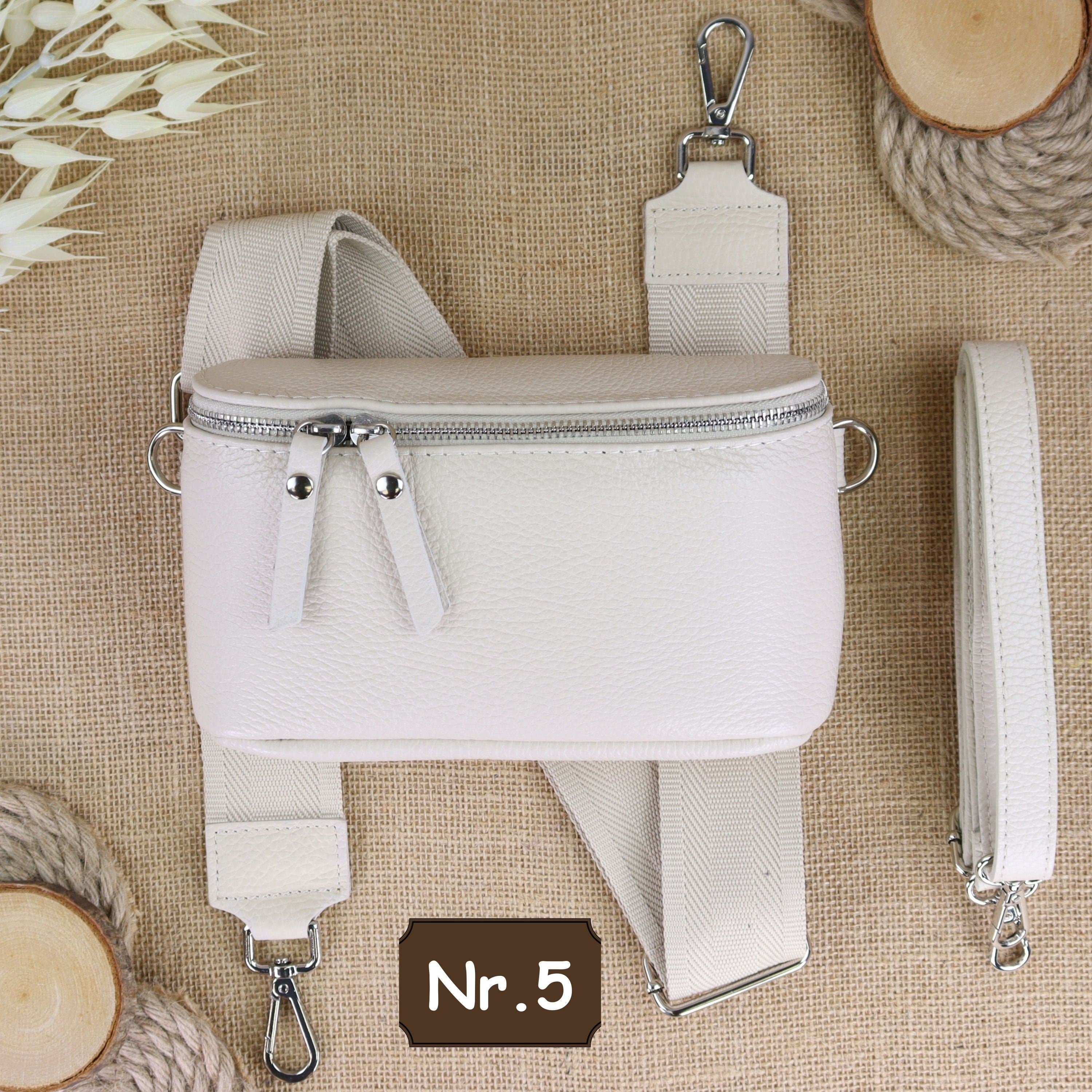 Bauchtasche Leder für Damen,Crossbody Bag Leder Damen,Crossbody Tasche Leder,Leder Gürteltasche Frauen,Leder Handtasche,Leder Hüfttasche für Frauen,Leder Tasche,Ledertasche mit Reißverschluss,Schulterriementasche,Schultertasche Leder Frauen,Silber,Tasche