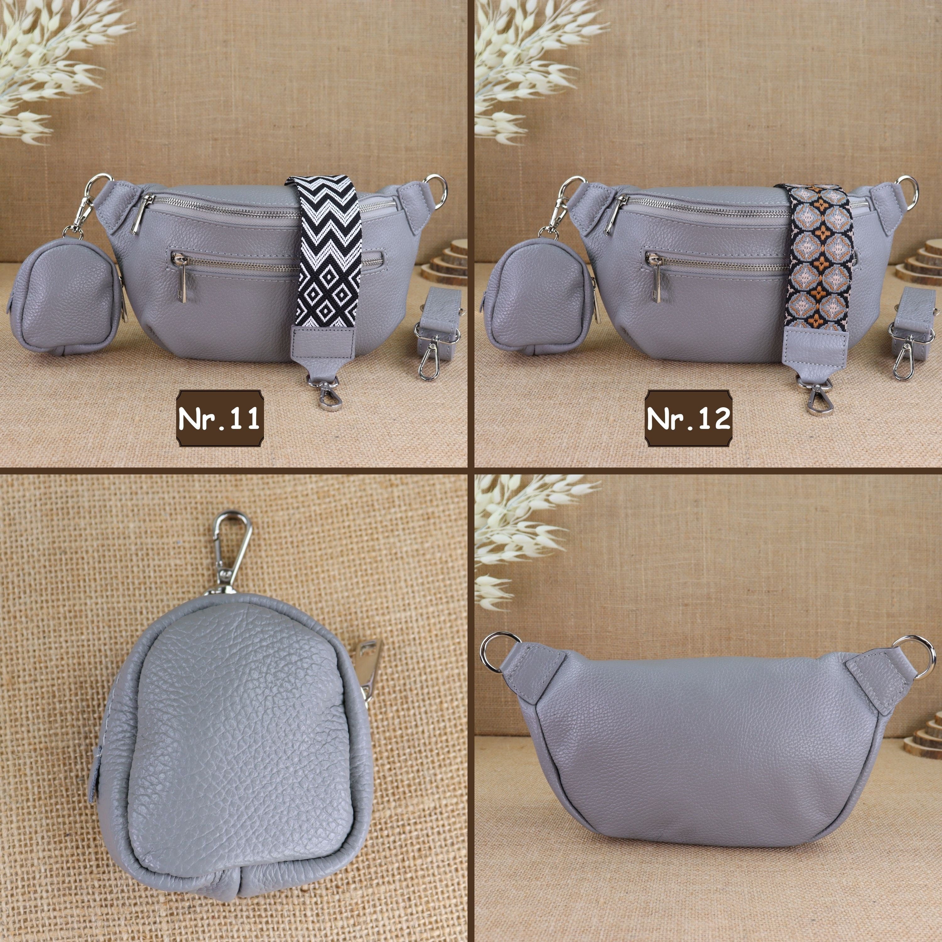 Bauchtasche Leder für Damen,Crossbody Bag Leder Damen,Crossbody Tasche Leder,Echtleder Frauen Tasche,Leder Gürteltasche Frauen,Leder Handtasche,Leder Hüfttasche für Frauen,Leder Tasche,Ledertasche mit Reißverschluss,Schulterriementasche,Schultertasche Led