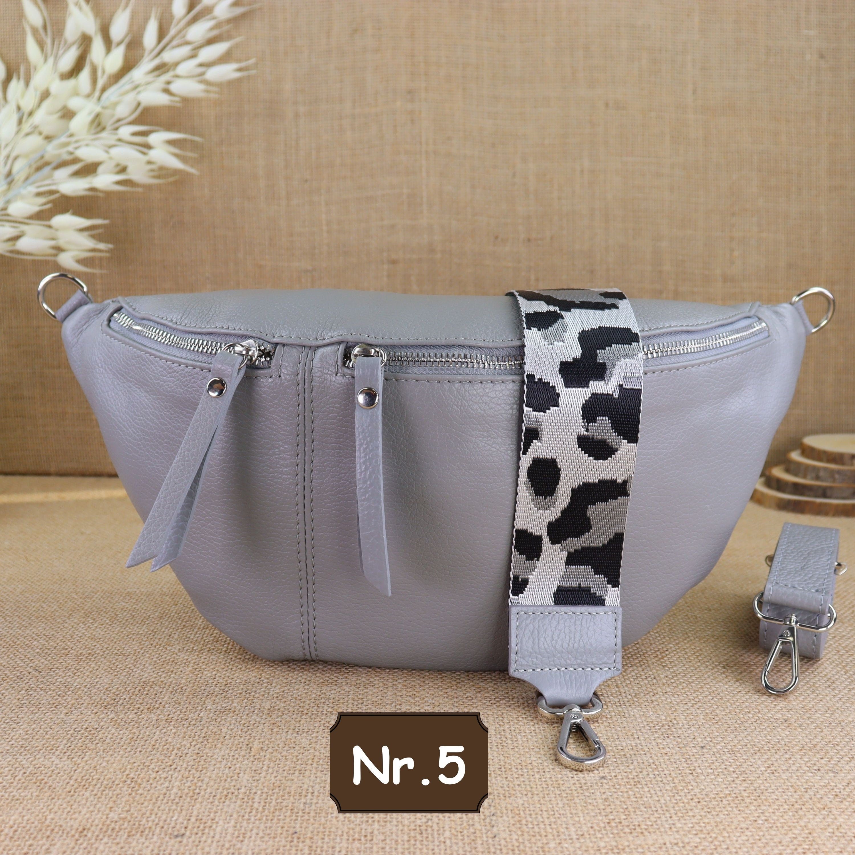 Bauchtasche Leder für Damen,Crossbody Bag Leder Damen,Crossbody Tasche Leder,Leder Gürteltasche Frauen,Leder Handtasche,Leder Hüfttasche für Frauen,Leder Tasche,Ledertasche mit Reißverschluss,Schulterriementasche,Schultertasche Leder Frauen,Tasche mit gem
