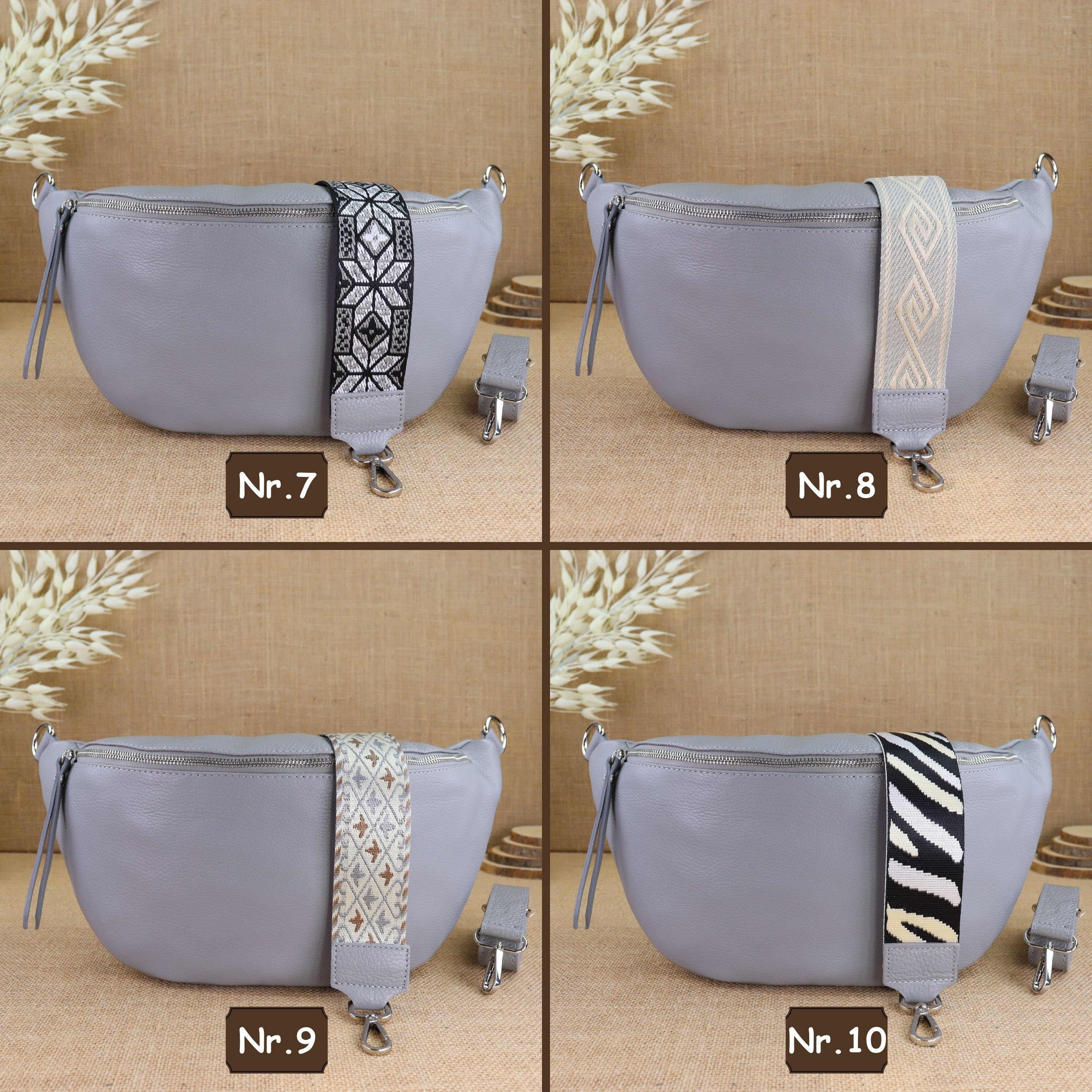 Bauchtasche Leder für Damen,Crossbody Bag Leder Damen,Crossbody Tasche Leder,Leder Gürteltasche Frauen,Leder Handtasche,Leder Hüfttasche für Frauen,Leder Tasche,Ledertasche mit Reißverschluss,Schulterriementasche,Schultertasche Leder Frauen,Tasche mit gem