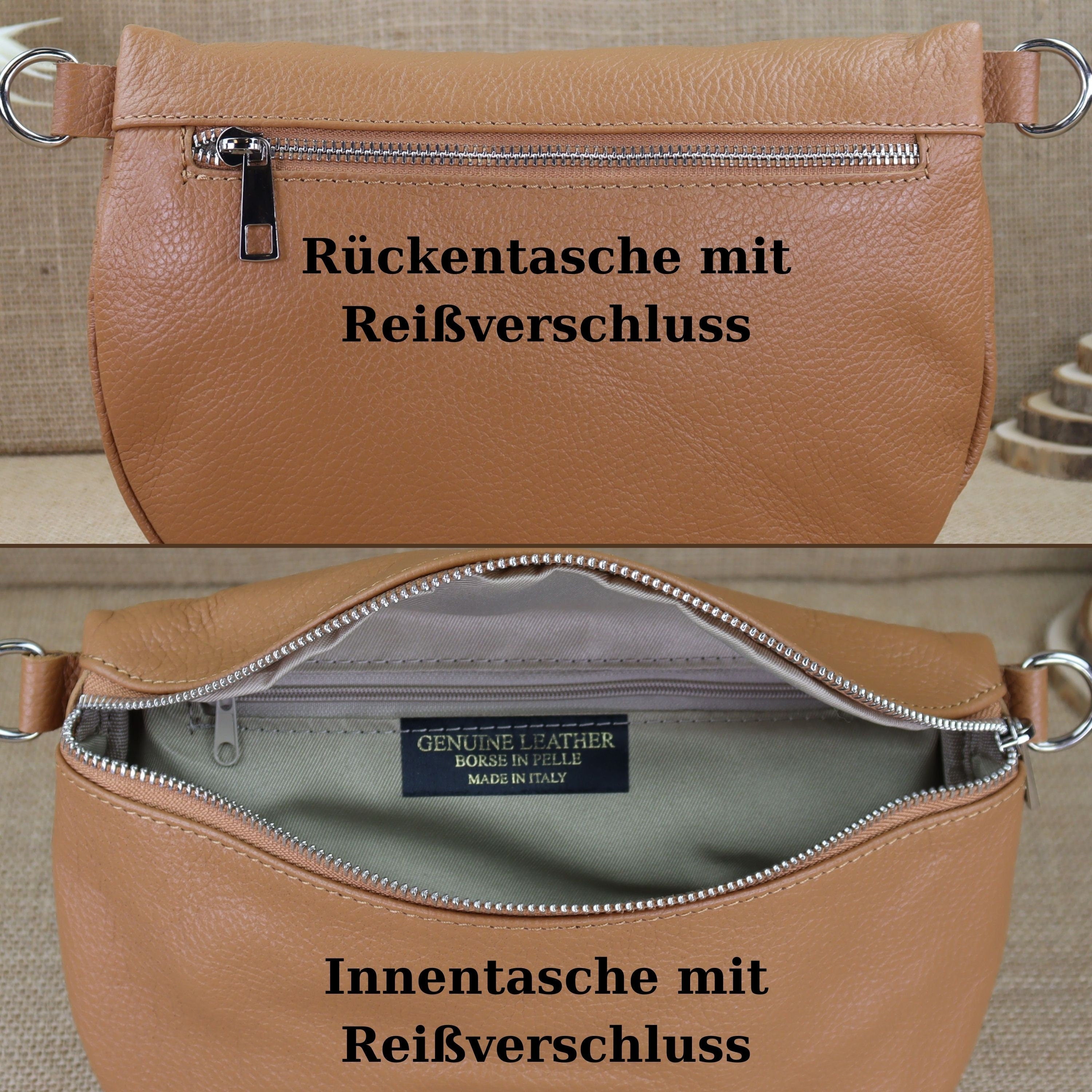 Bauchtasche Leder für Damen,Crossbody Bag Leder Damen,Crossbody Tasche Leder,Echtleder Frauen Tasche,Leder Gürteltasche Frauen,Leder Handtasche,Leder Hüfttasche für Frauen,Leder Tasche,Ledertasche mit Reißverschluss,Schulterriementasche,Schultertasche Led