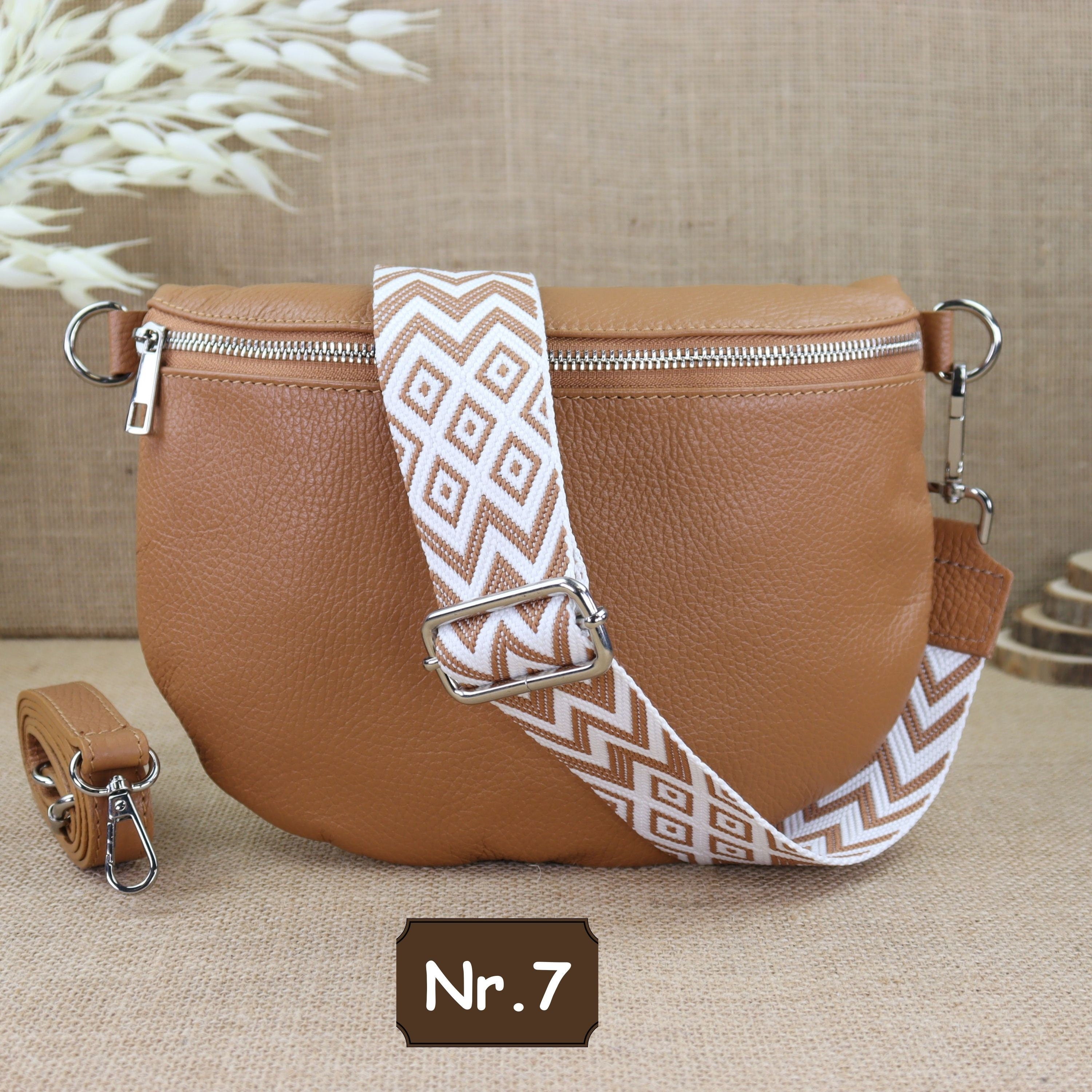 Bauchtasche Leder für Damen,Crossbody Bag Leder Damen,Crossbody Tasche Leder,Echtleder Frauen Tasche,Leder Gürteltasche Frauen,Leder Handtasche,Leder Hüfttasche für Frauen,Leder Tasche,Ledertasche mit Reißverschluss,Schulterriementasche,Schultertasche Led