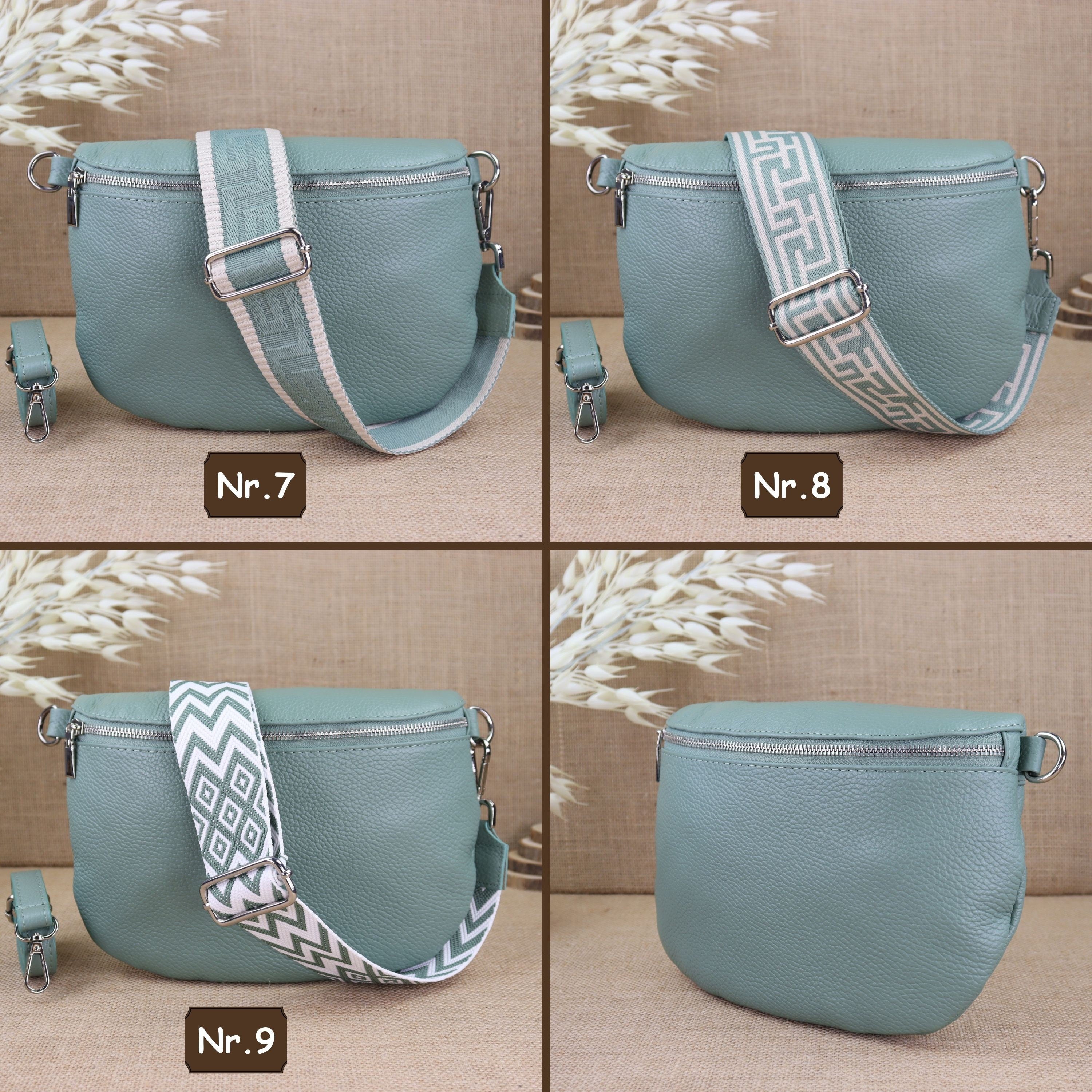 Bauchtasche Leder für Damen,Crossbody Bag Leder Damen,Crossbody Tasche Leder,Echtleder Frauen Tasche,Leder Gürteltasche Frauen,Leder Handtasche,Leder Hüfttasche für Frauen,Leder Tasche,Ledertasche mit Reißverschluss,Schulterriementasche,Schultertasche Led