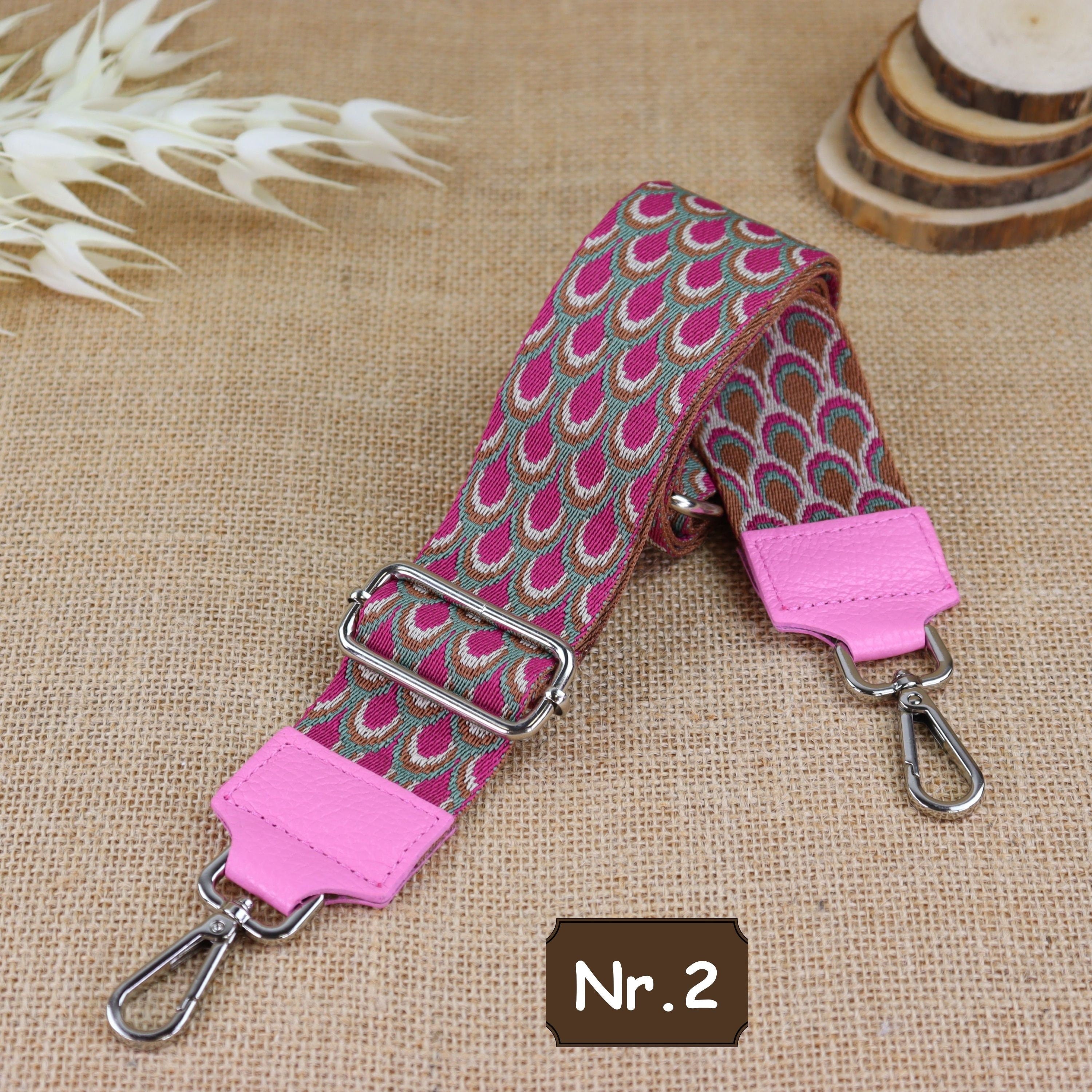 Breite Gurt für das Handgelenk,Breiter Crossbody-Gurt,Breiter Stofftaschengurt,Breiter Umhängetaschengurt,Gemustert breit Schulterriemen,Gemusterte breite Schultergurt,Gemusterte Breite Taschengurt,Gemusterter Gürtel und Riemen,Gemusterter Handtaschengurt