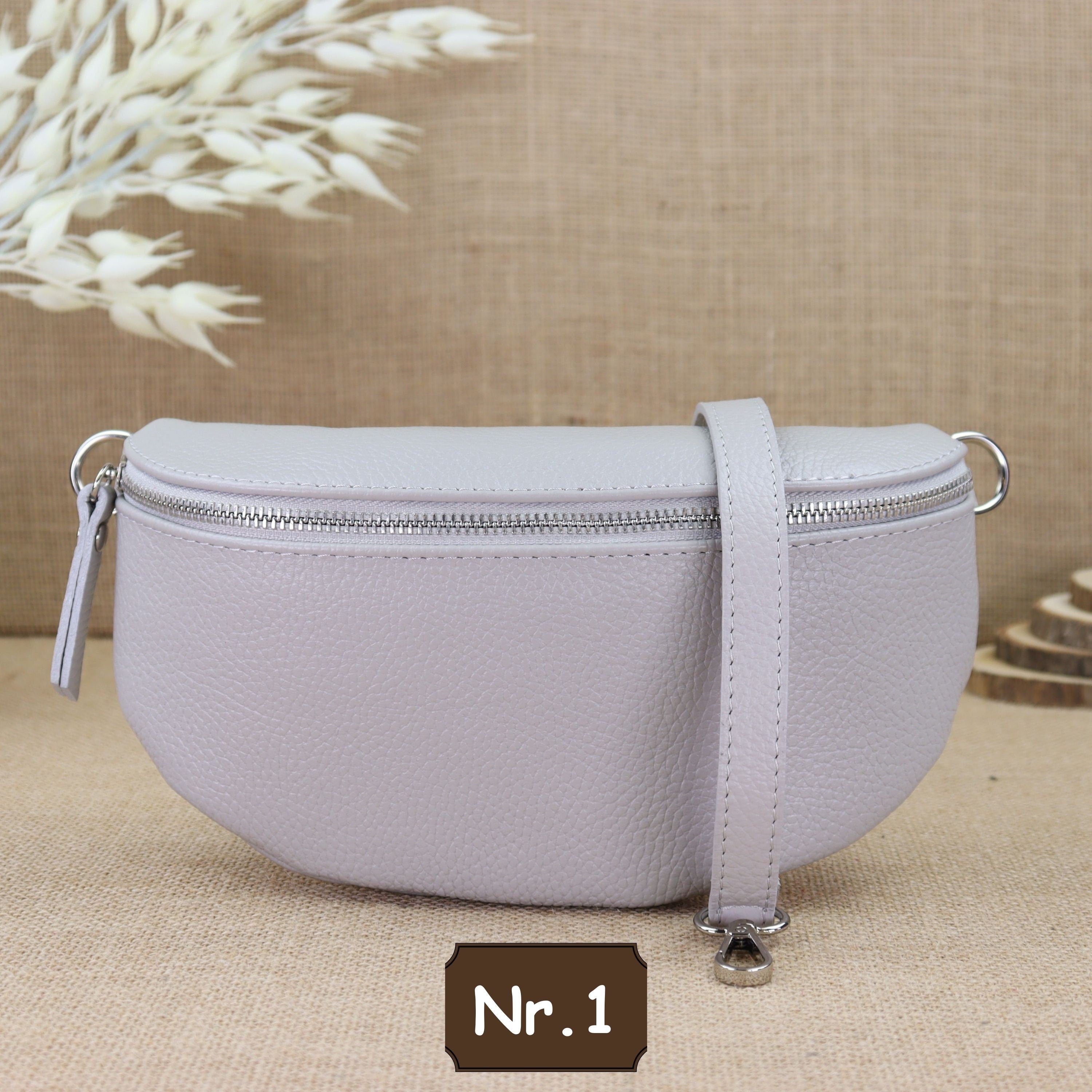 Bauchtasche Leder für Damen,Crossbody Bag Leder Damen,Crossbody Tasche Leder,Echtleder Frauen Tasche,Leder Gürteltasche Frauen,Leder Handtasche,Leder Hüfttasche für Frauen,Leder Tasche,Ledertasche mit Reißverschluss,Schulterriementasche,Schultertasche Led