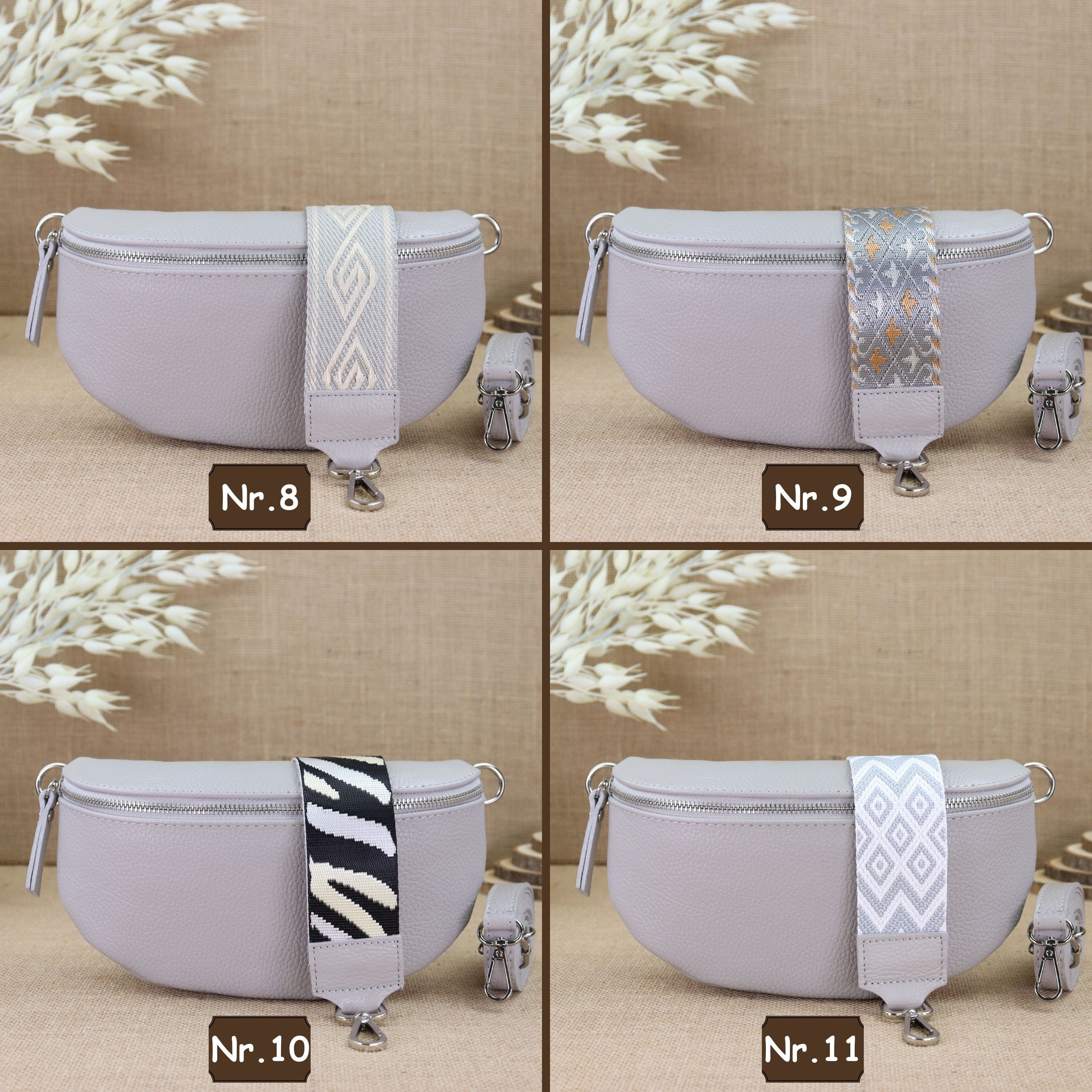 Bauchtasche Leder für Damen,Crossbody Bag Leder Damen,Crossbody Tasche Leder,Echtleder Frauen Tasche,Leder Gürteltasche Frauen,Leder Handtasche,Leder Hüfttasche für Frauen,Leder Tasche,Ledertasche mit Reißverschluss,Schulterriementasche,Schultertasche Led