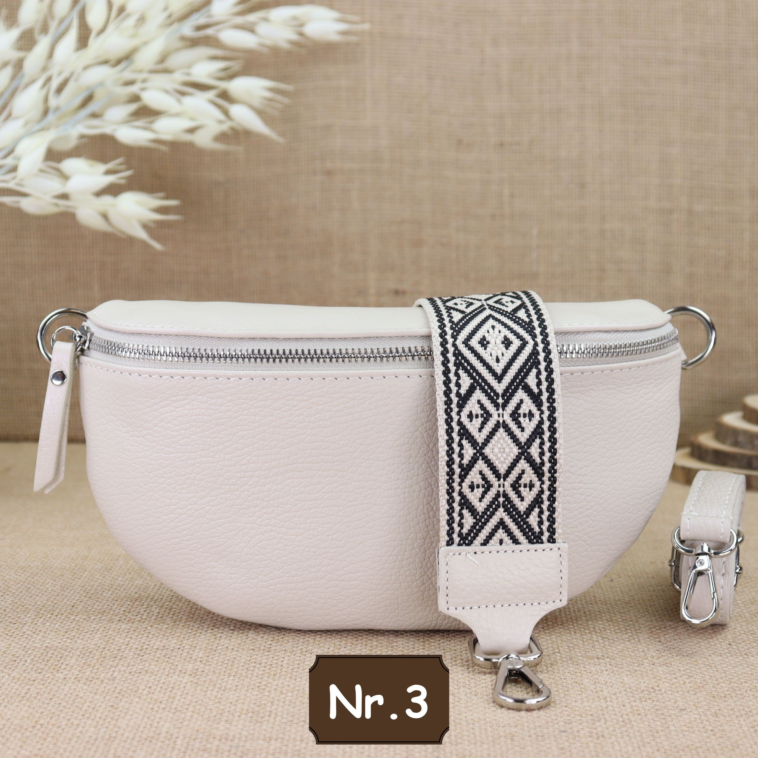 Bauchtasche Leder für Damen,Crossbody Bag Leder Damen,Crossbody Tasche Leder,Echtleder Frauen Tasche,Leder Gürteltasche Frauen,Leder Handtasche,Leder Hüfttasche für Frauen,Leder Tasche,Ledertasche mit Reißverschluss,Schulterriementasche,Schultertasche Led