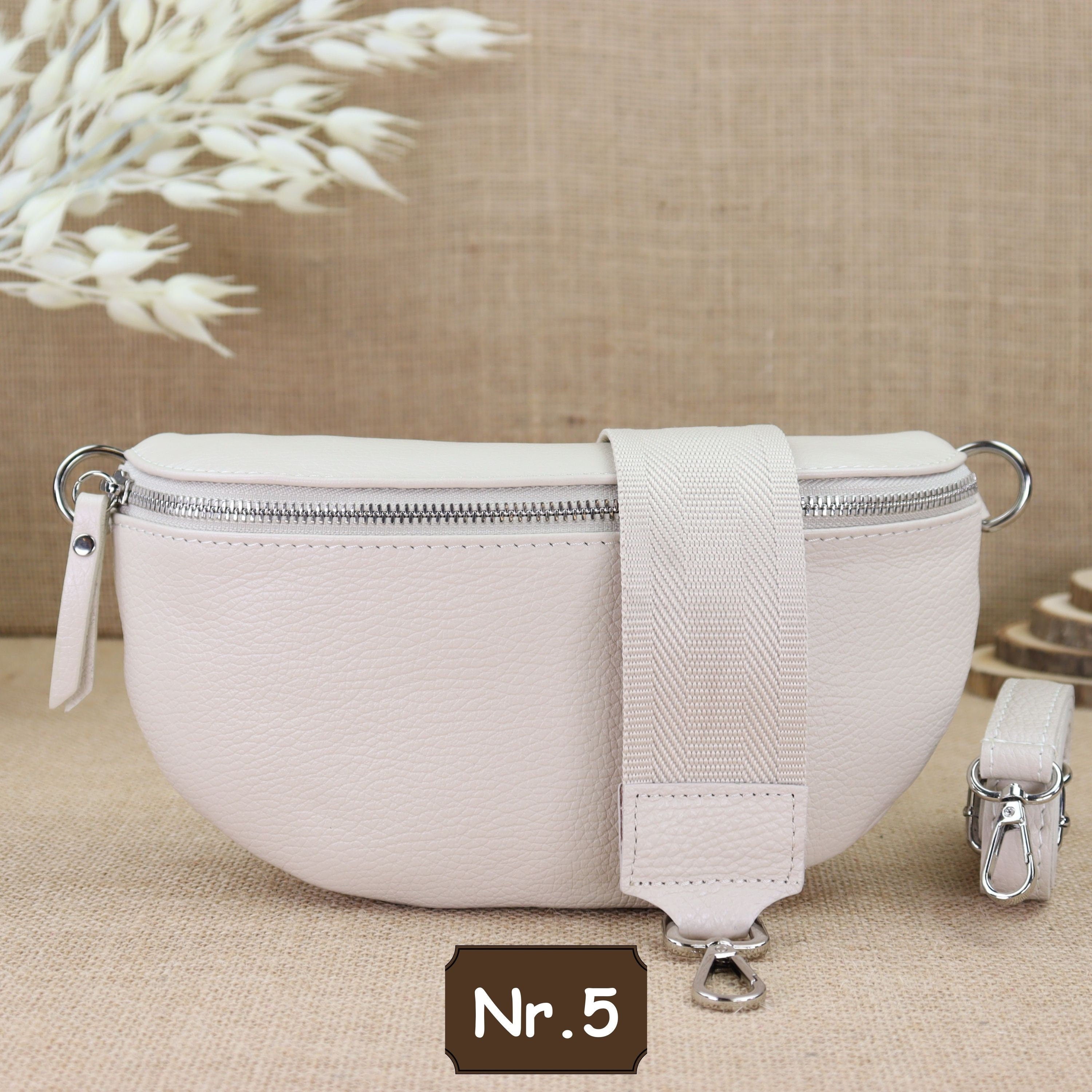 Bauchtasche Leder für Damen,Crossbody Bag Leder Damen,Crossbody Tasche Leder,Echtleder Frauen Tasche,Leder Gürteltasche Frauen,Leder Handtasche,Leder Hüfttasche für Frauen,Leder Tasche,Ledertasche mit Reißverschluss,Schulterriementasche,Schultertasche Led