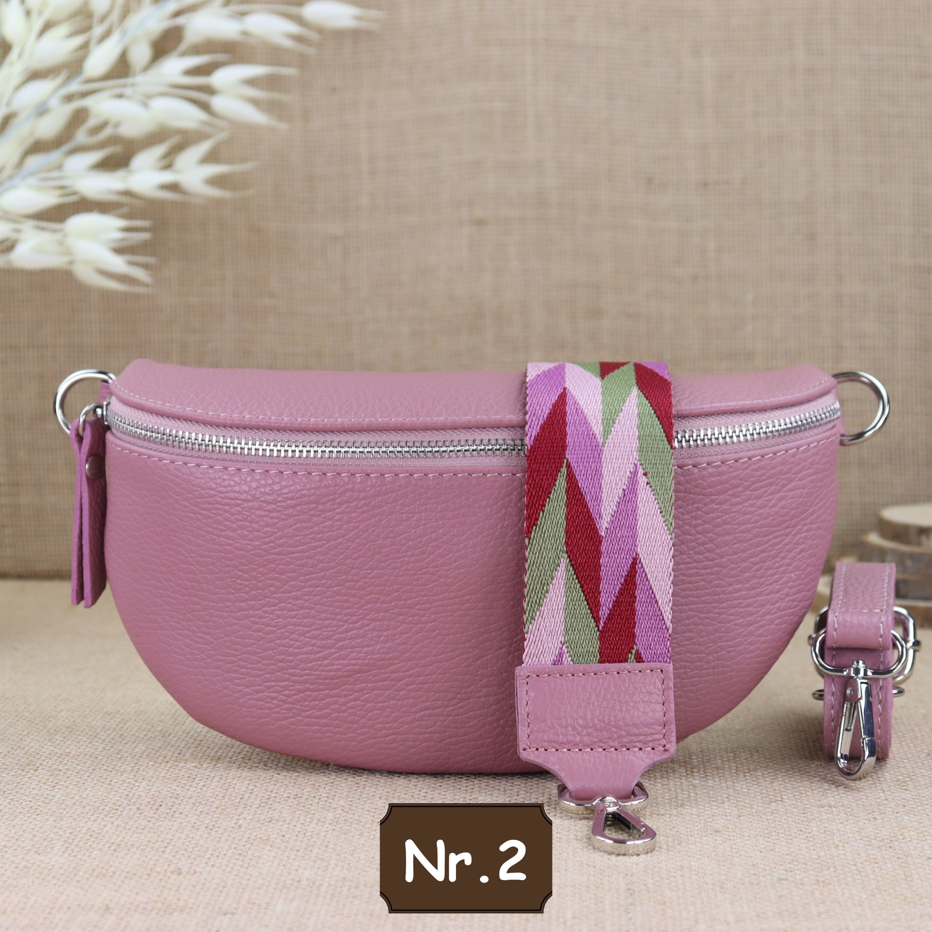 Bauchtasche Leder für Damen,Crossbody Bag Leder Damen,Crossbody Tasche Leder,Echtleder Frauen Tasche,Leder Gürteltasche Frauen,Leder Handtasche,Leder Hüfttasche für Frauen,Leder Tasche,Ledertasche mit Reißverschluss,Schulterriementasche,Schultertasche Led