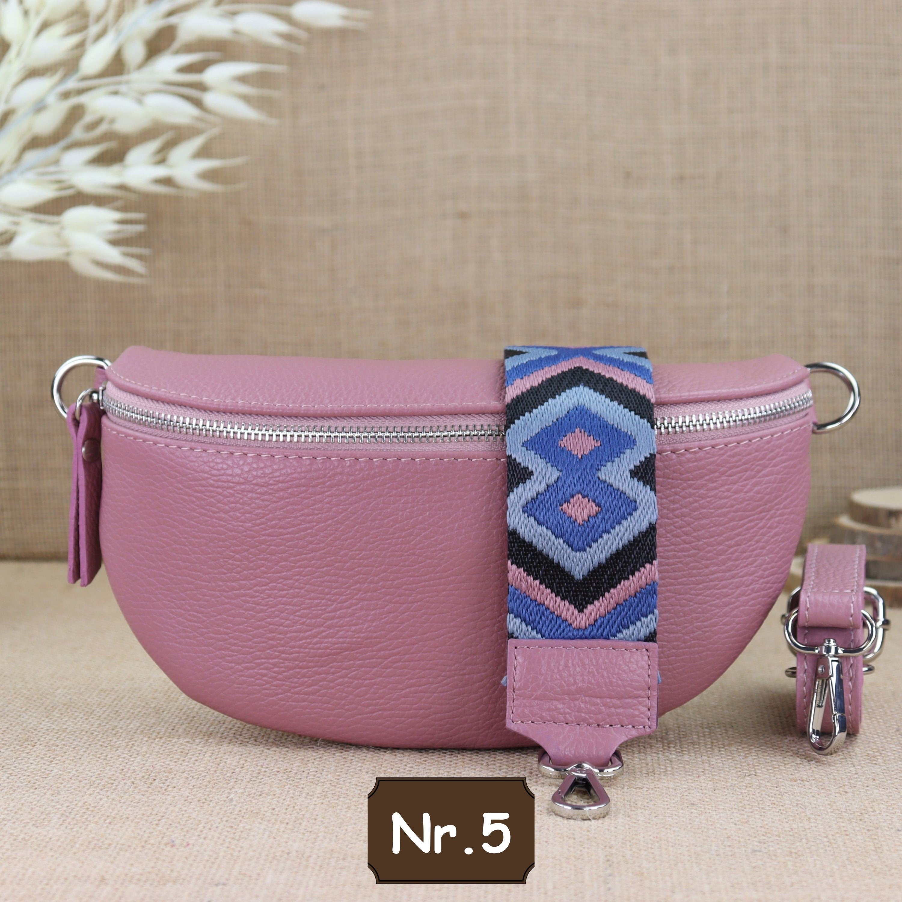 Bauchtasche Leder für Damen,Crossbody Bag Leder Damen,Crossbody Tasche Leder,Echtleder Frauen Tasche,Leder Gürteltasche Frauen,Leder Handtasche,Leder Hüfttasche für Frauen,Leder Tasche,Ledertasche mit Reißverschluss,Schulterriementasche,Schultertasche Led