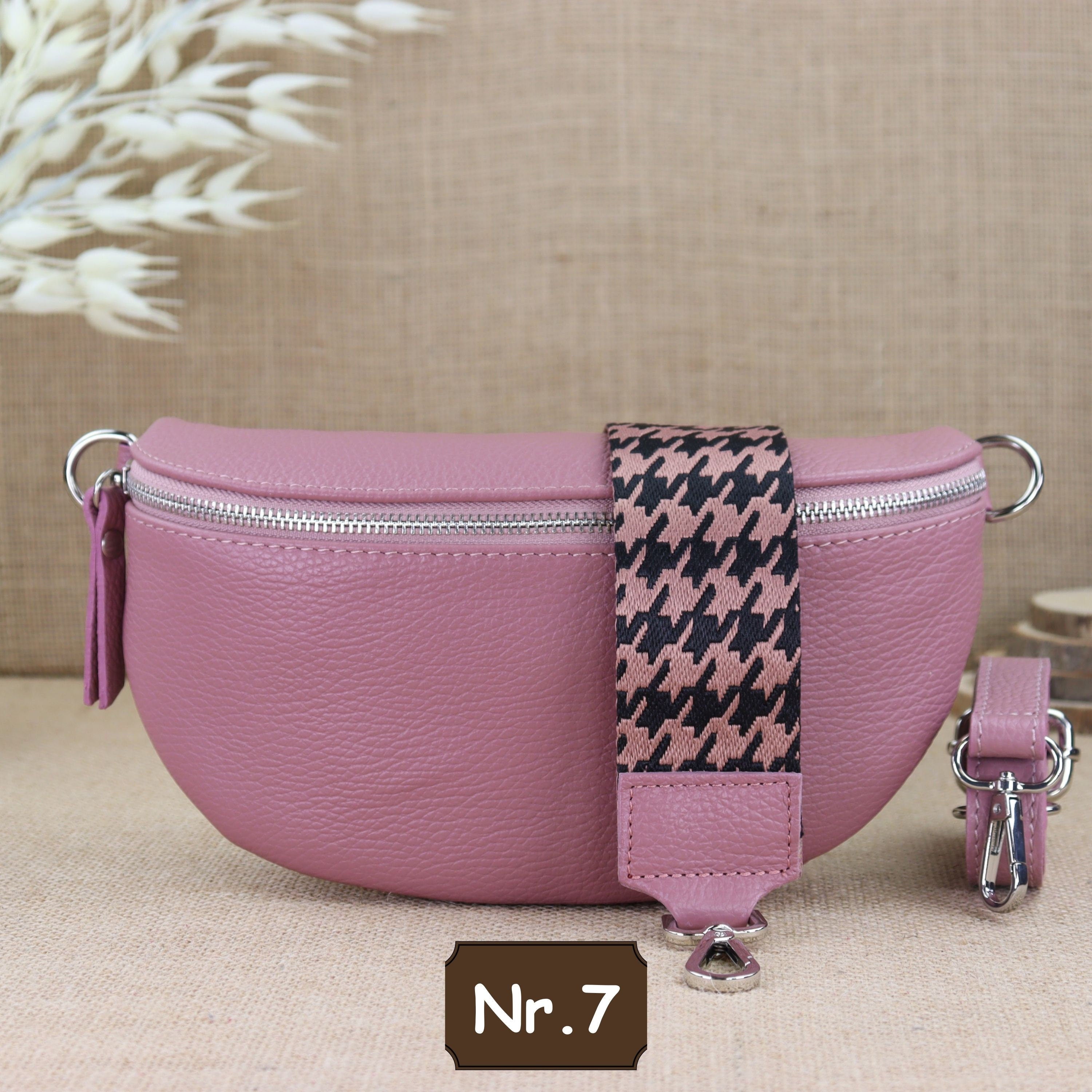 Bauchtasche Leder für Damen,Crossbody Bag Leder Damen,Crossbody Tasche Leder,Echtleder Frauen Tasche,Leder Gürteltasche Frauen,Leder Handtasche,Leder Hüfttasche für Frauen,Leder Tasche,Ledertasche mit Reißverschluss,Schulterriementasche,Schultertasche Led