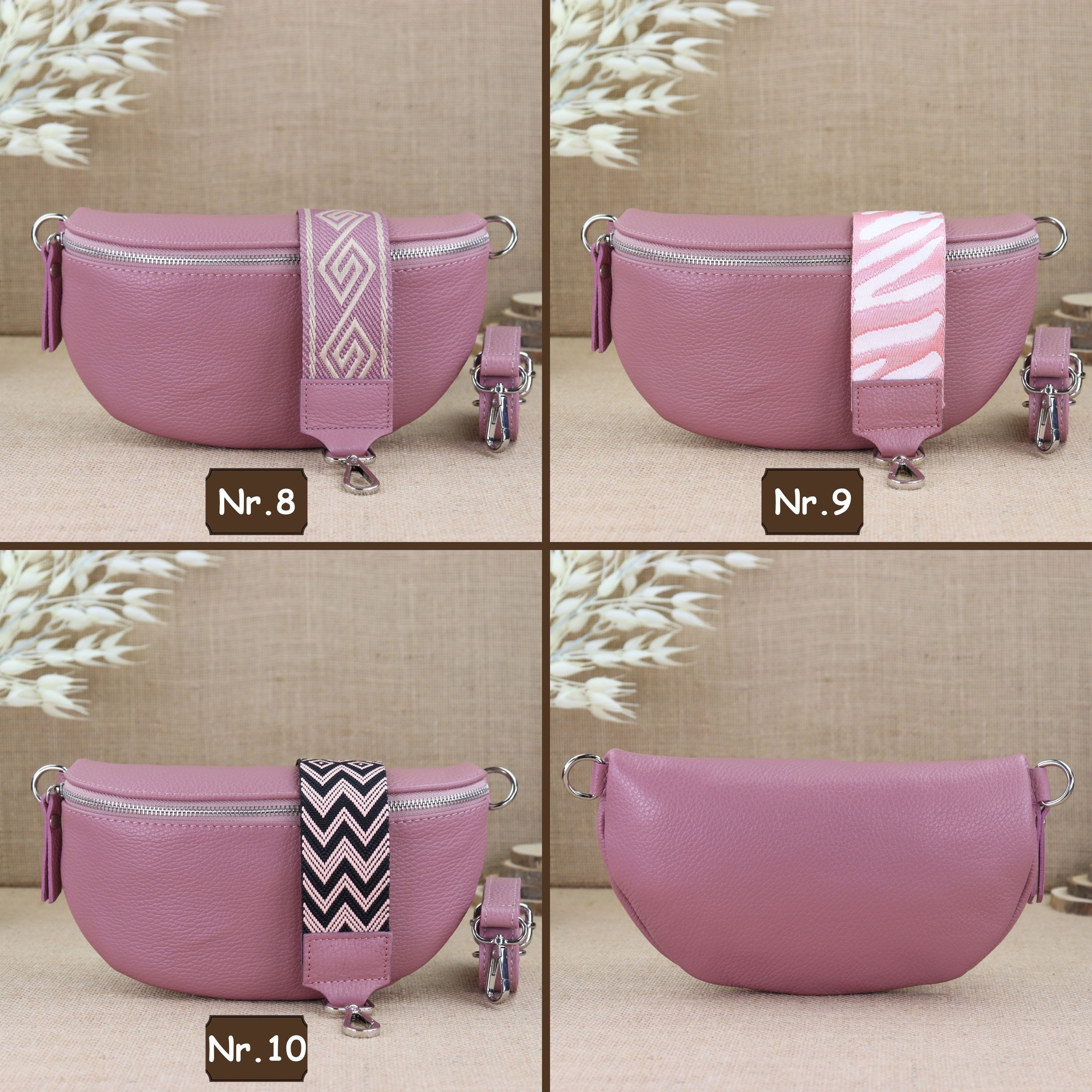 Bauchtasche Leder für Damen,Crossbody Bag Leder Damen,Crossbody Tasche Leder,Echtleder Frauen Tasche,Leder Gürteltasche Frauen,Leder Handtasche,Leder Hüfttasche für Frauen,Leder Tasche,Ledertasche mit Reißverschluss,Schulterriementasche,Schultertasche Led