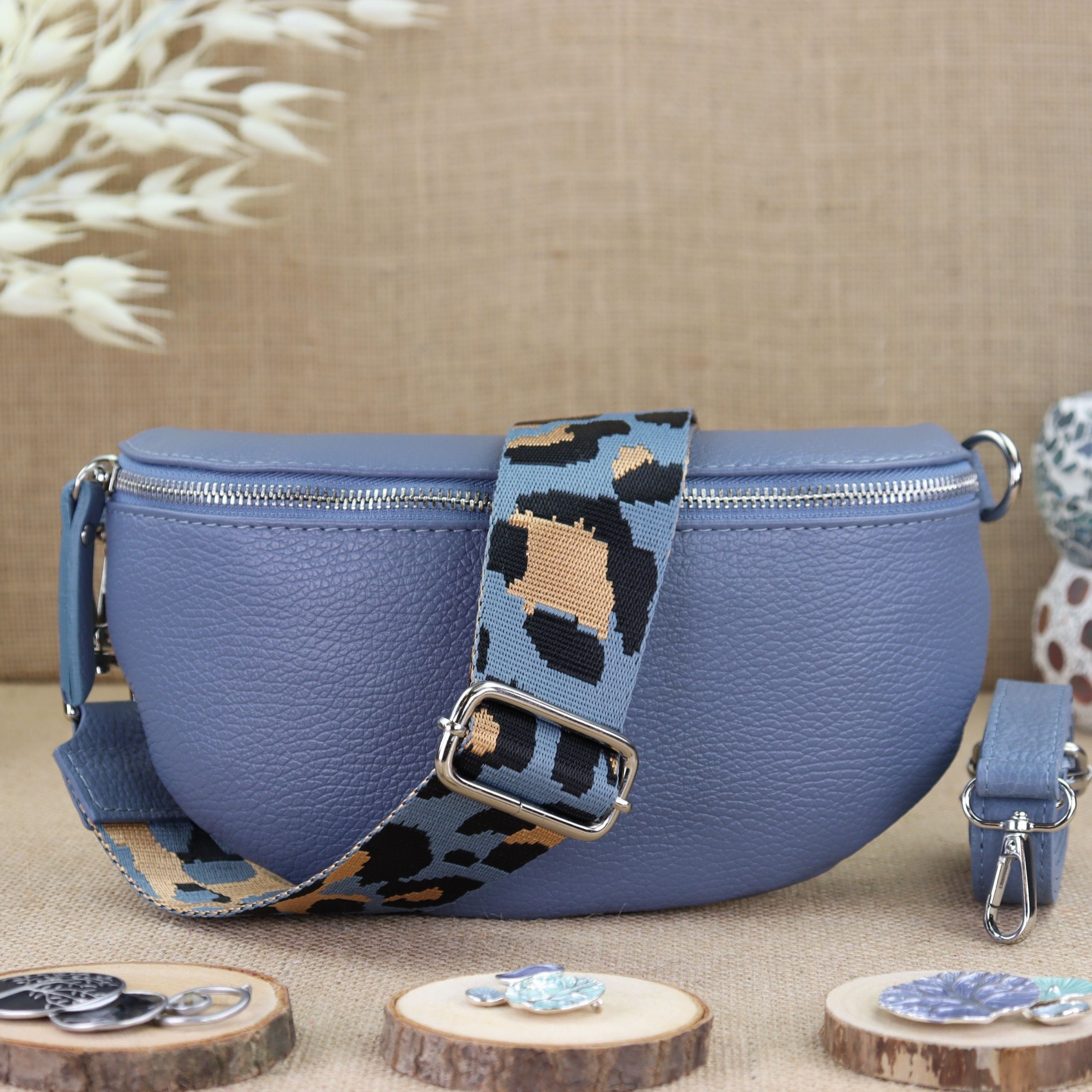 Bauchtasche Leder für Damen,Crossbody Bag Leder Damen,Crossbody Tasche Leder,Echtleder Frauen Tasche,Leder Gürteltasche Frauen,Leder Handtasche,Leder Hüfttasche für Frauen,Leder Tasche,Ledertasche mit Reißverschluss,Schulterriementasche,Schultertasche Led