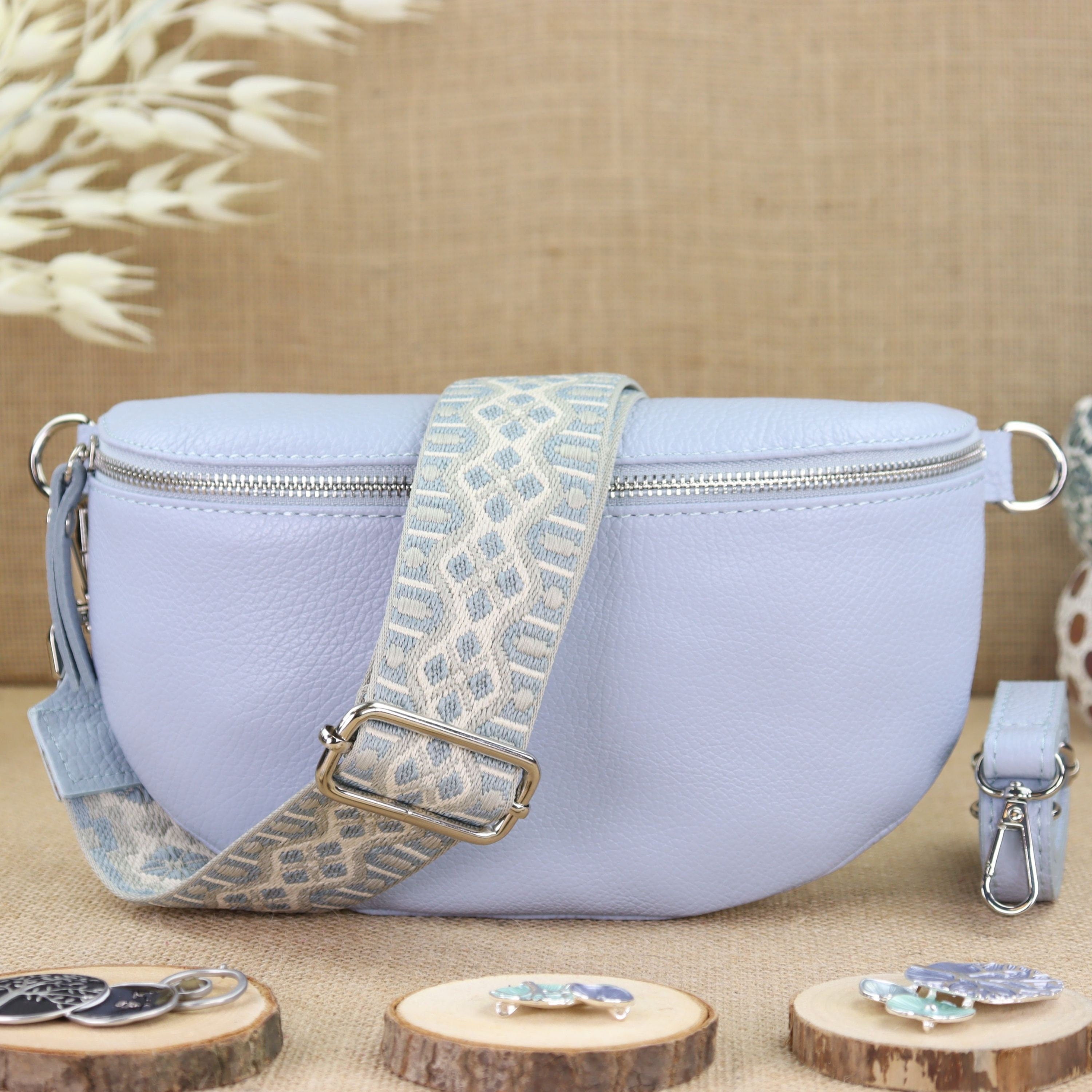 Bauchtasche Leder für Damen,Crossbody Bag Leder Damen,Crossbody Tasche Leder,Echtleder Frauen Tasche,Leder Gürteltasche Frauen,Leder Handtasche,Leder Hüfttasche für Frauen,Leder Tasche,Ledertasche mit Reißverschluss,Schulterriementasche,Schultertasche Led