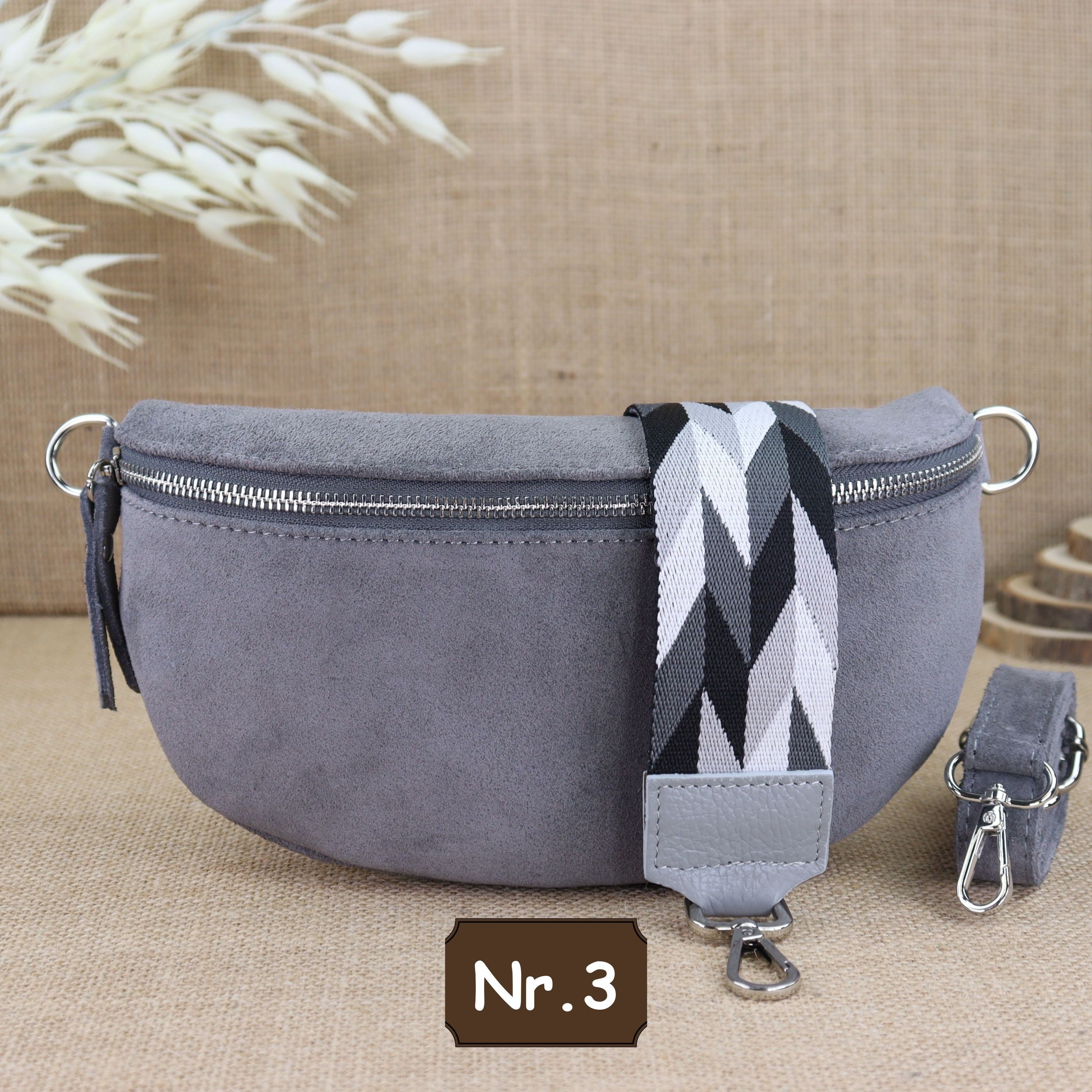 Bauchtasche Leder für Damen,Crossbody Tasche Leder,Leder Gürteltasche Frauen,Leder Handtasche,Leder Tasche,Rauleder-Gürteltasche Frauen,Schulterriementasche,Schultertasche Leder Frauen,Veloursleder Crossbody Tasche,Wildleder Crossbody Bag Damen,Wildleder