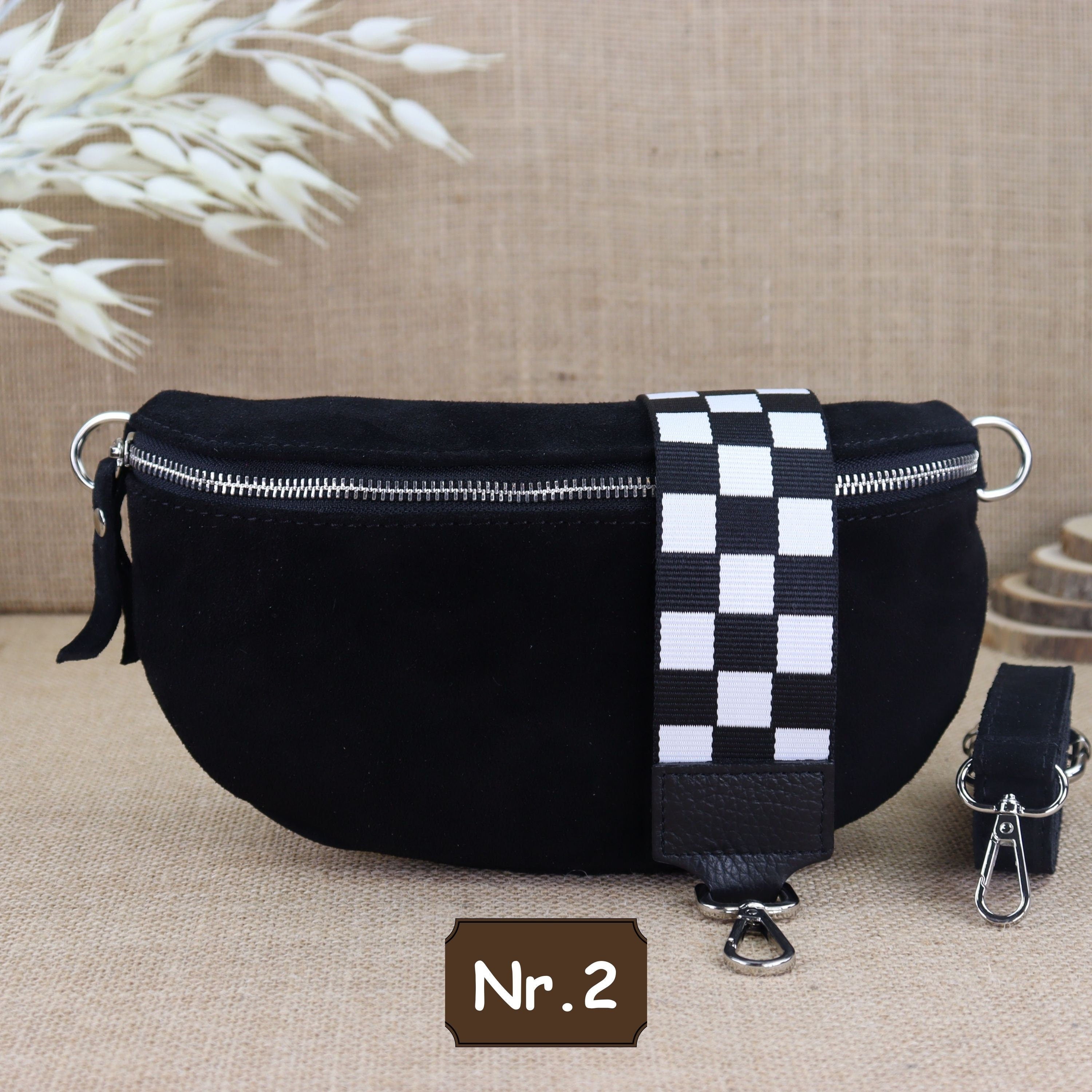 Bauchtasche Leder für Damen,Crossbody Tasche Leder,Leder Gürteltasche Frauen,Leder Handtasche,Leder Tasche,Rauleder-Gürteltasche Frauen,Schulterriementasche,Schultertasche Leder Frauen,Veloursleder Crossbody Tasche,Wildleder Crossbody Bag Damen,Wildleder