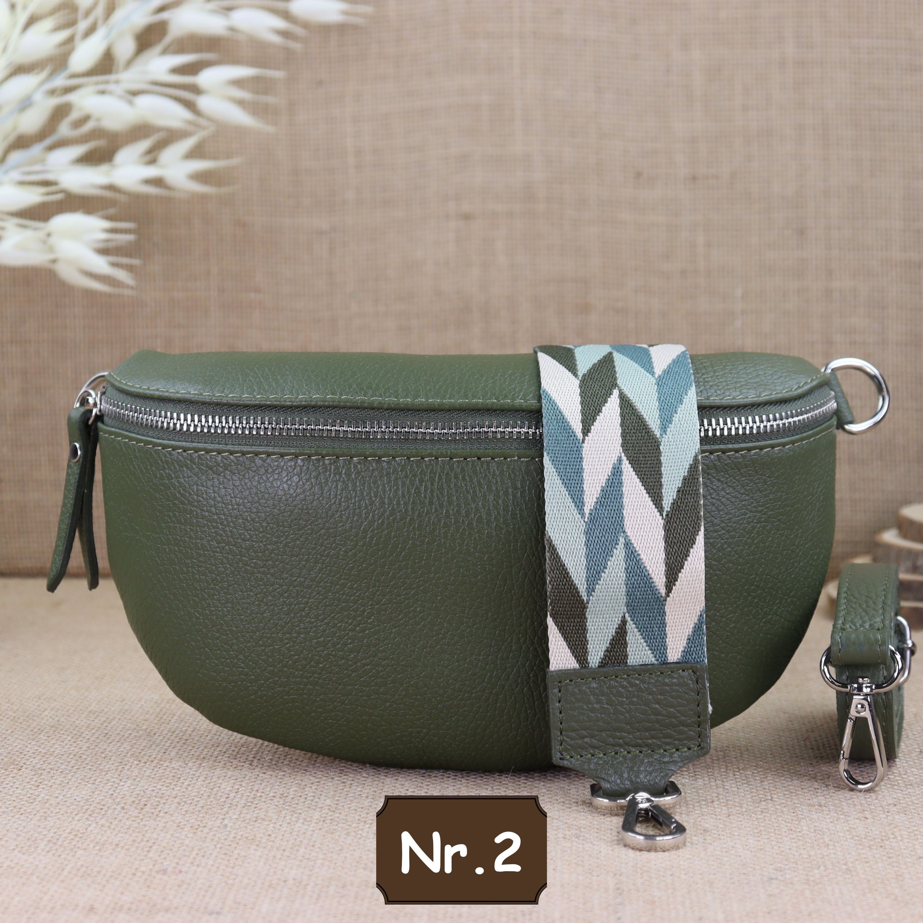 Bauchtasche Leder für Damen,Crossbody Bag Leder Damen,Crossbody Tasche Leder,Echtleder Frauen Tasche,Leder Gürteltasche Frauen,Leder Handtasche,Leder Hüfttasche für Frauen,Leder Tasche,Ledertasche mit Reißverschluss,Schulterriementasche,Schultertasche Led