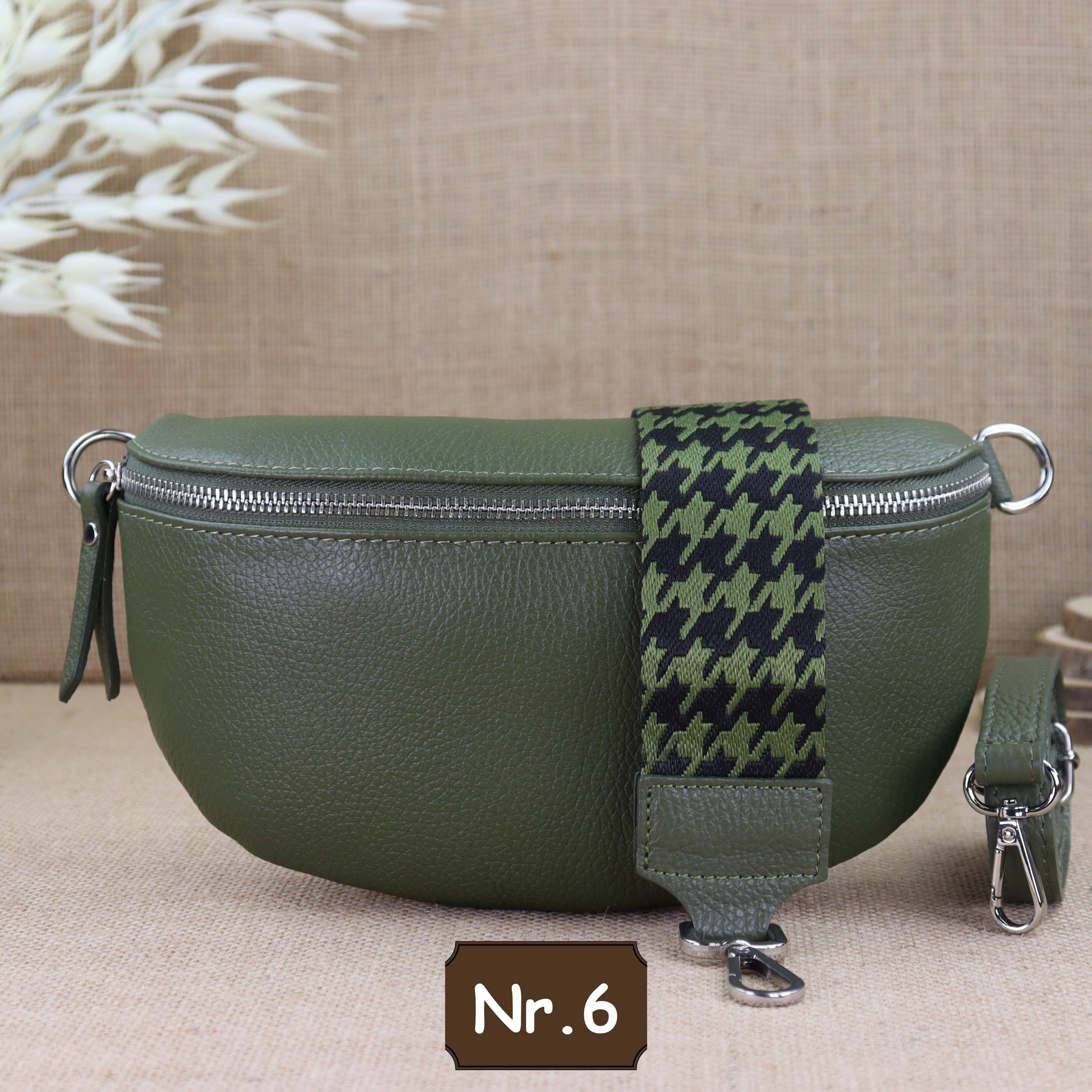 Bauchtasche Leder für Damen,Crossbody Bag Leder Damen,Crossbody Tasche Leder,Echtleder Frauen Tasche,Leder Gürteltasche Frauen,Leder Handtasche,Leder Hüfttasche für Frauen,Leder Tasche,Ledertasche mit Reißverschluss,Schulterriementasche,Schultertasche Led