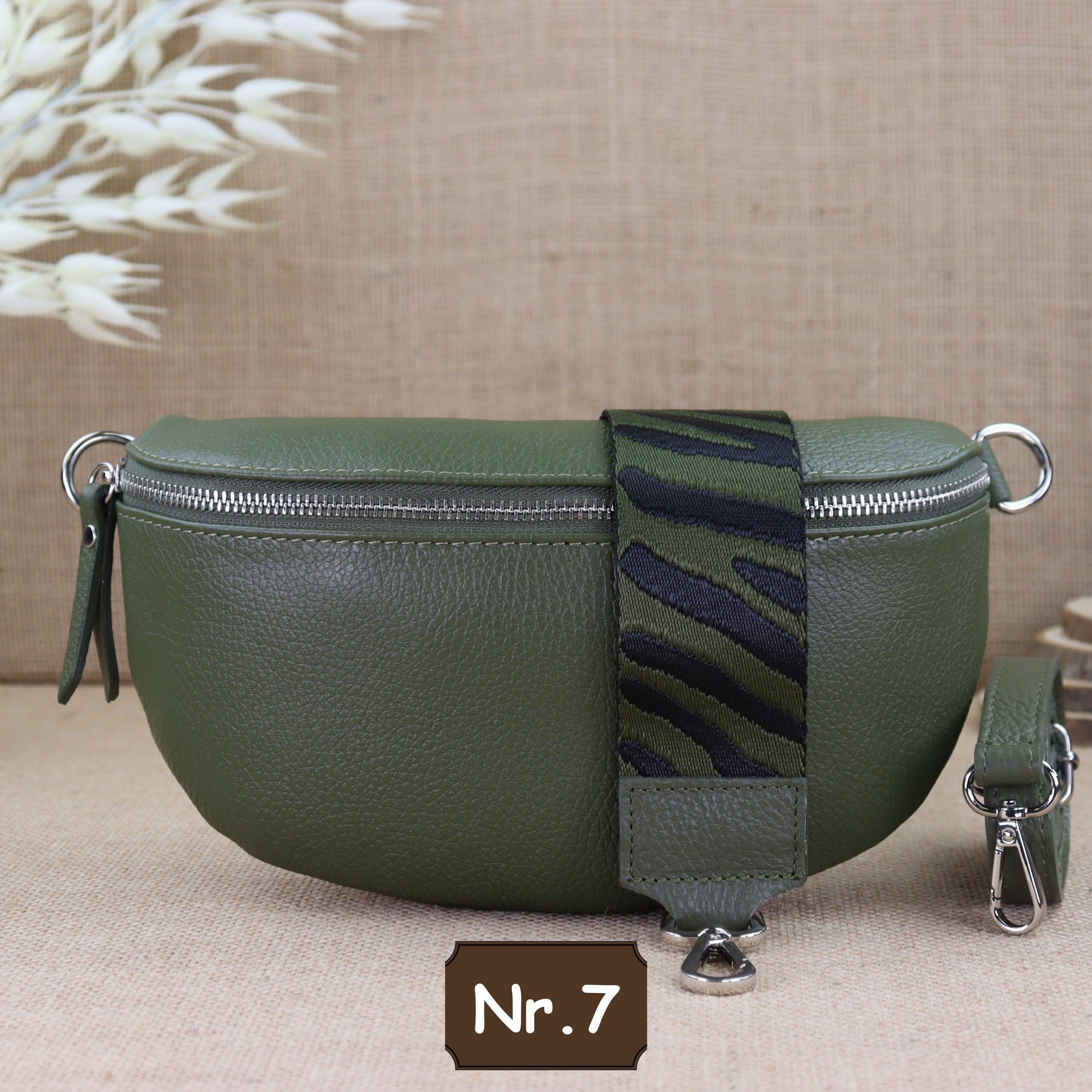 Bauchtasche Leder für Damen,Crossbody Bag Leder Damen,Crossbody Tasche Leder,Echtleder Frauen Tasche,Leder Gürteltasche Frauen,Leder Handtasche,Leder Hüfttasche für Frauen,Leder Tasche,Ledertasche mit Reißverschluss,Schulterriementasche,Schultertasche Led