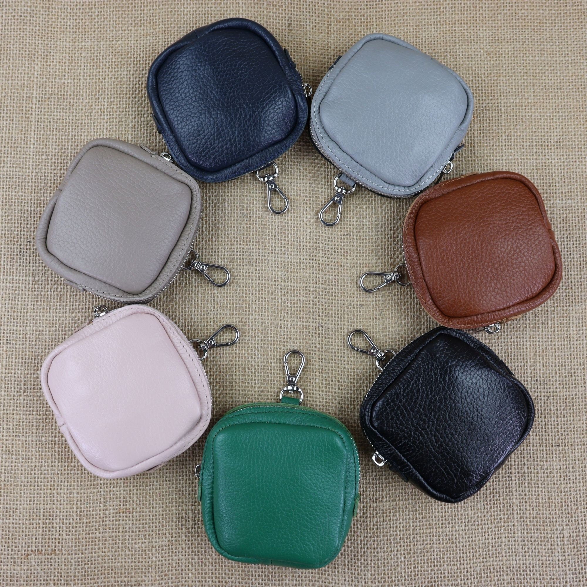 Brieftasche mit Druckknopf,Brieftasche mit vielen Fächern,Geburtstagsgeschenke,Kartenhalter Leder Geldbörse,Klein Handgefertigte Geldbörse,Klein Leder Damen Portemonnaie,Leder Münztasche,Mini Leder Damen Geldbeutel,Mini Leder Frauen Geldbörse,minimalistis
