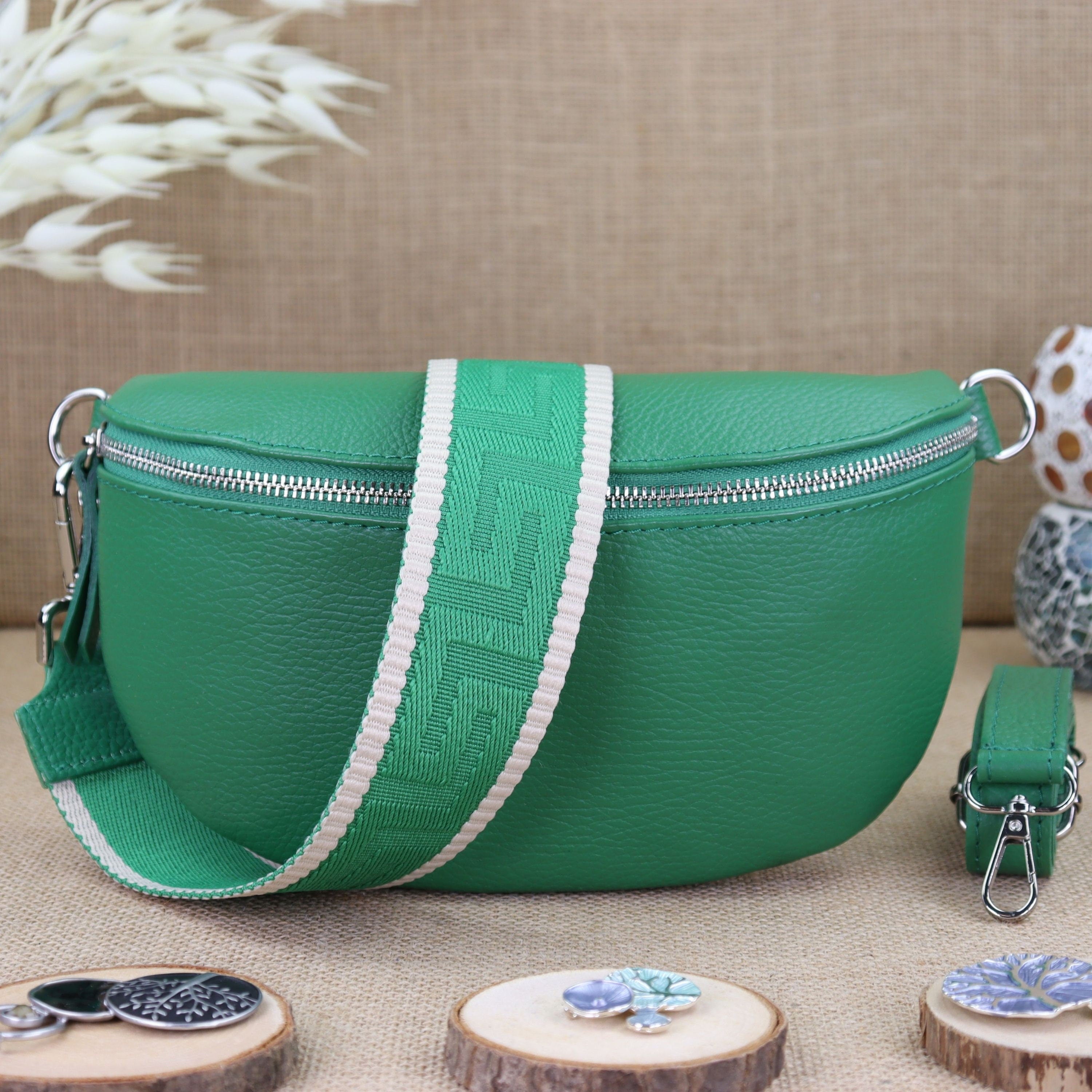Bauchtasche Leder für Damen,Crossbody Bag Leder Damen,Crossbody Tasche Leder,Echtleder Frauen Tasche,Leder Gürteltasche Frauen,Leder Handtasche,Leder Hüfttasche für Frauen,Leder Tasche,Ledertasche mit Reißverschluss,Schulterriementasche,Schultertasche Led