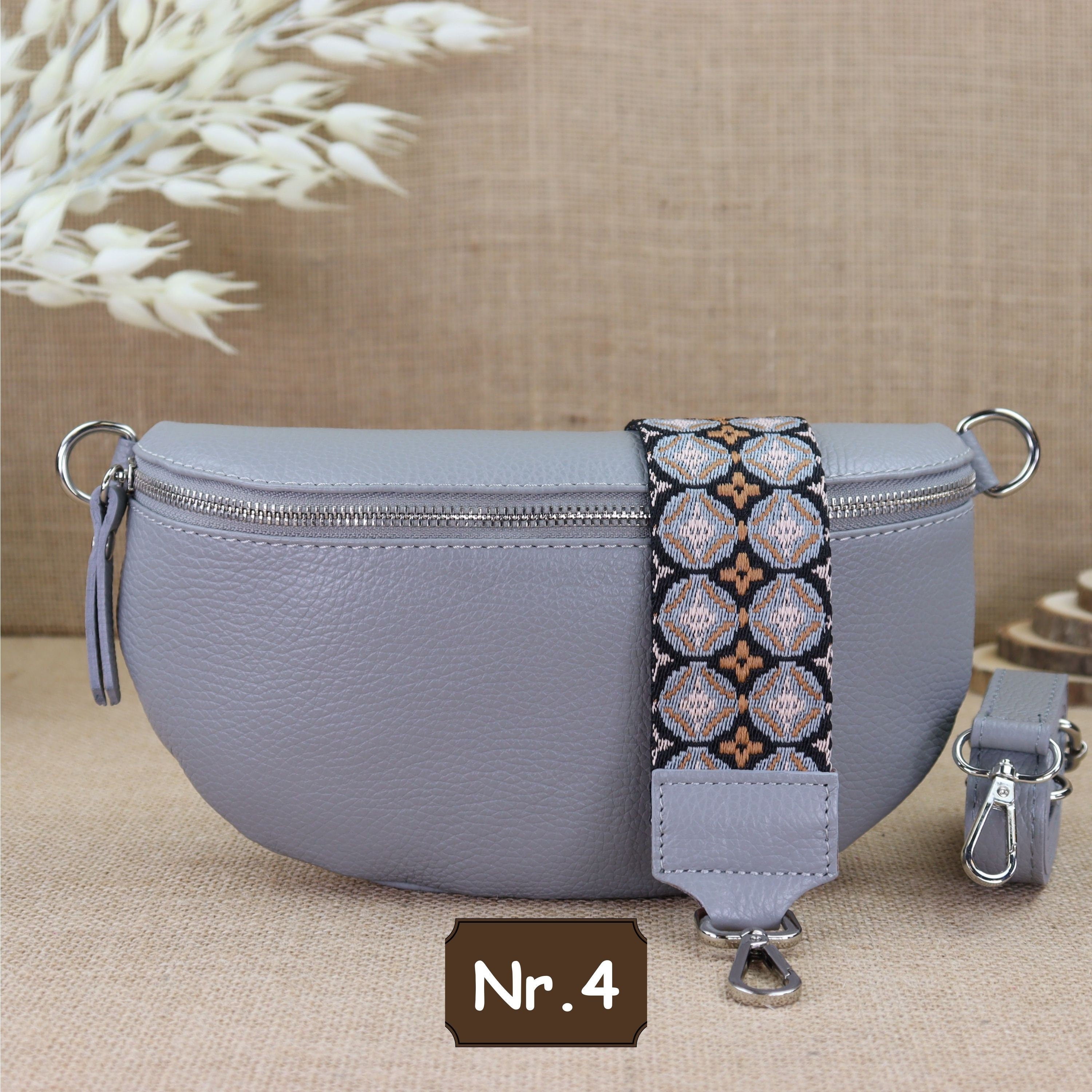 Bauchtasche Leder für Damen,Crossbody Bag Leder Damen,Crossbody Tasche Leder,Echtleder Frauen Tasche,Leder Gürteltasche Frauen,Leder Handtasche,Leder Hüfttasche für Frauen,Leder Tasche,Ledertasche mit Reißverschluss,Schulterriementasche,Schultertasche Led