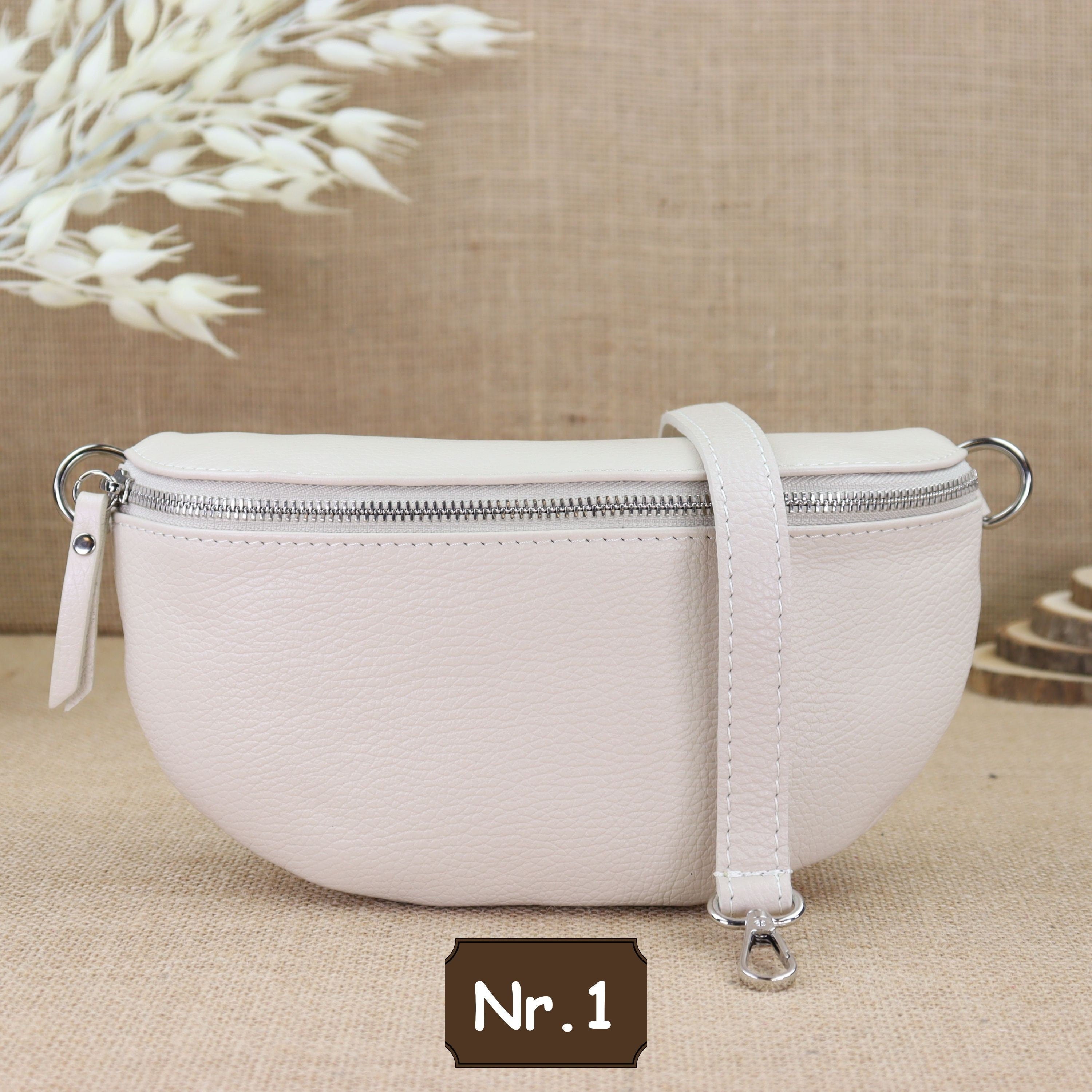 Bauchtasche Leder für Damen,Crossbody Bag Leder Damen,Crossbody Tasche Leder,Echtleder Frauen Tasche,Leder Gürteltasche Frauen,Leder Handtasche,Leder Hüfttasche für Frauen,Leder Tasche,Ledertasche mit Reißverschluss,Schulterriementasche,Schultertasche Led