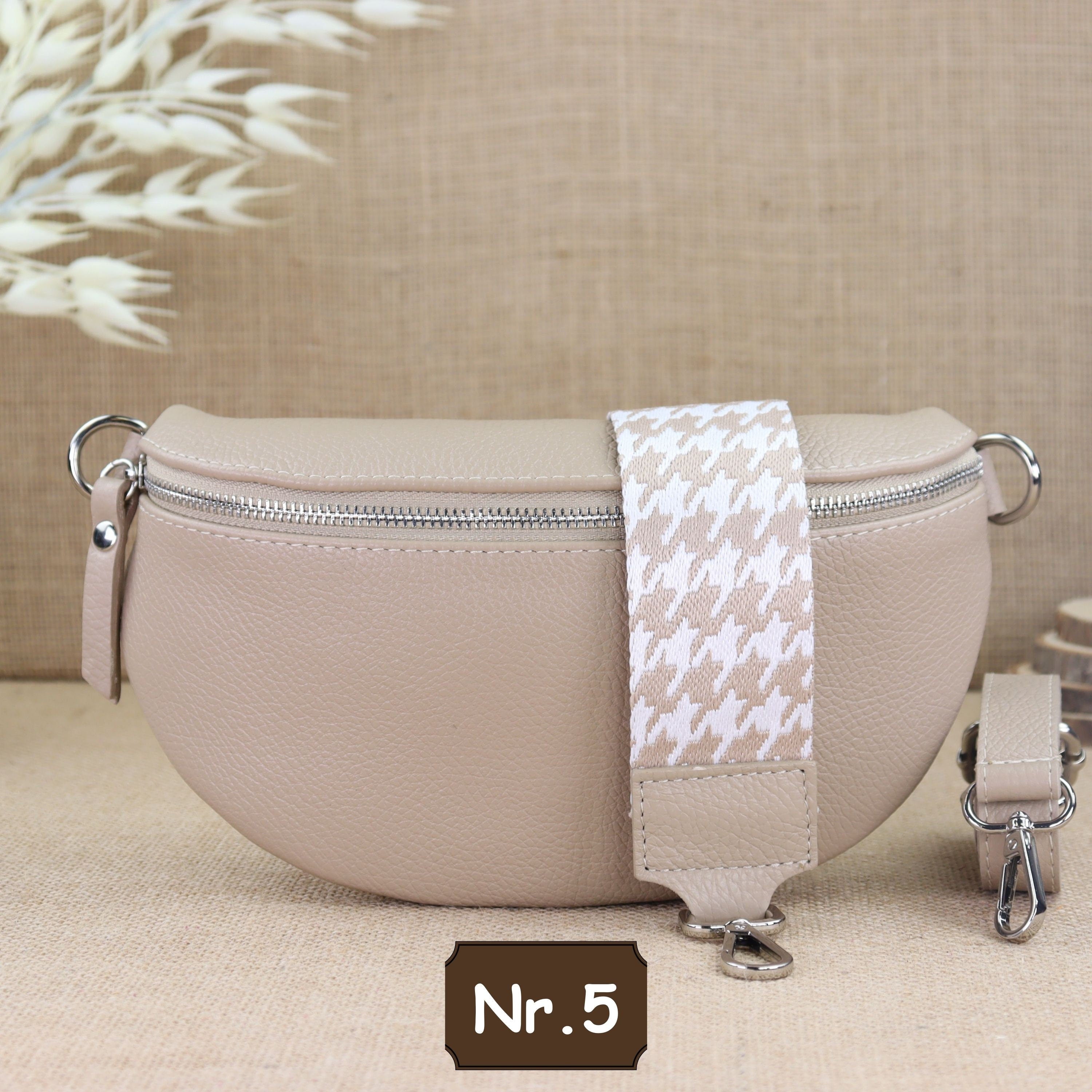 Bauchtasche Leder für Damen,Crossbody Bag Leder Damen,Crossbody Tasche Leder,Echtleder Frauen Tasche,Leder Gürteltasche Frauen,Leder Handtasche,Leder Hüfttasche für Frauen,Leder Tasche,Ledertasche mit Reißverschluss,Schulterriementasche,Schultertasche Led