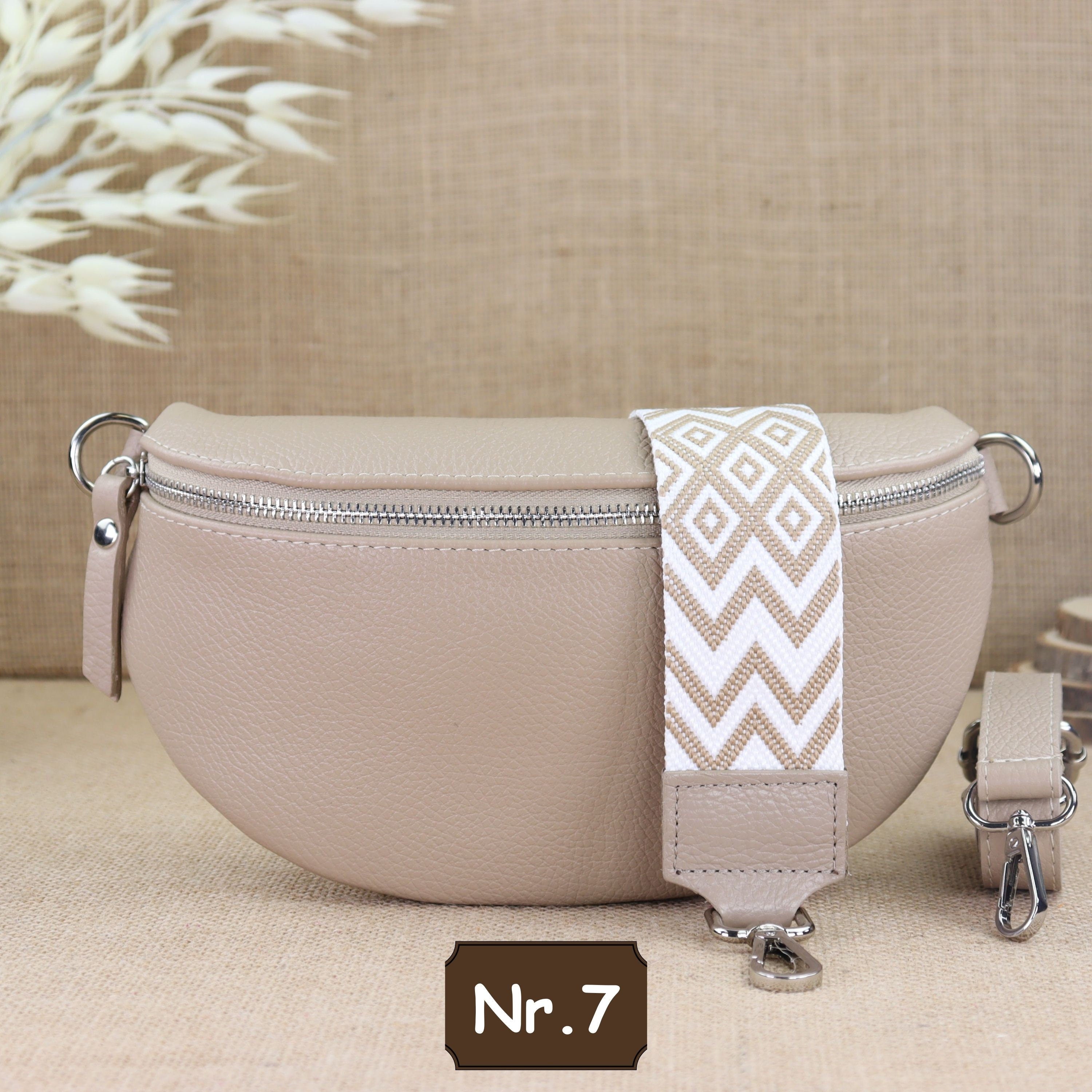 Bauchtasche Leder für Damen,Crossbody Bag Leder Damen,Crossbody Tasche Leder,Echtleder Frauen Tasche,Leder Gürteltasche Frauen,Leder Handtasche,Leder Hüfttasche für Frauen,Leder Tasche,Ledertasche mit Reißverschluss,Schulterriementasche,Schultertasche Led
