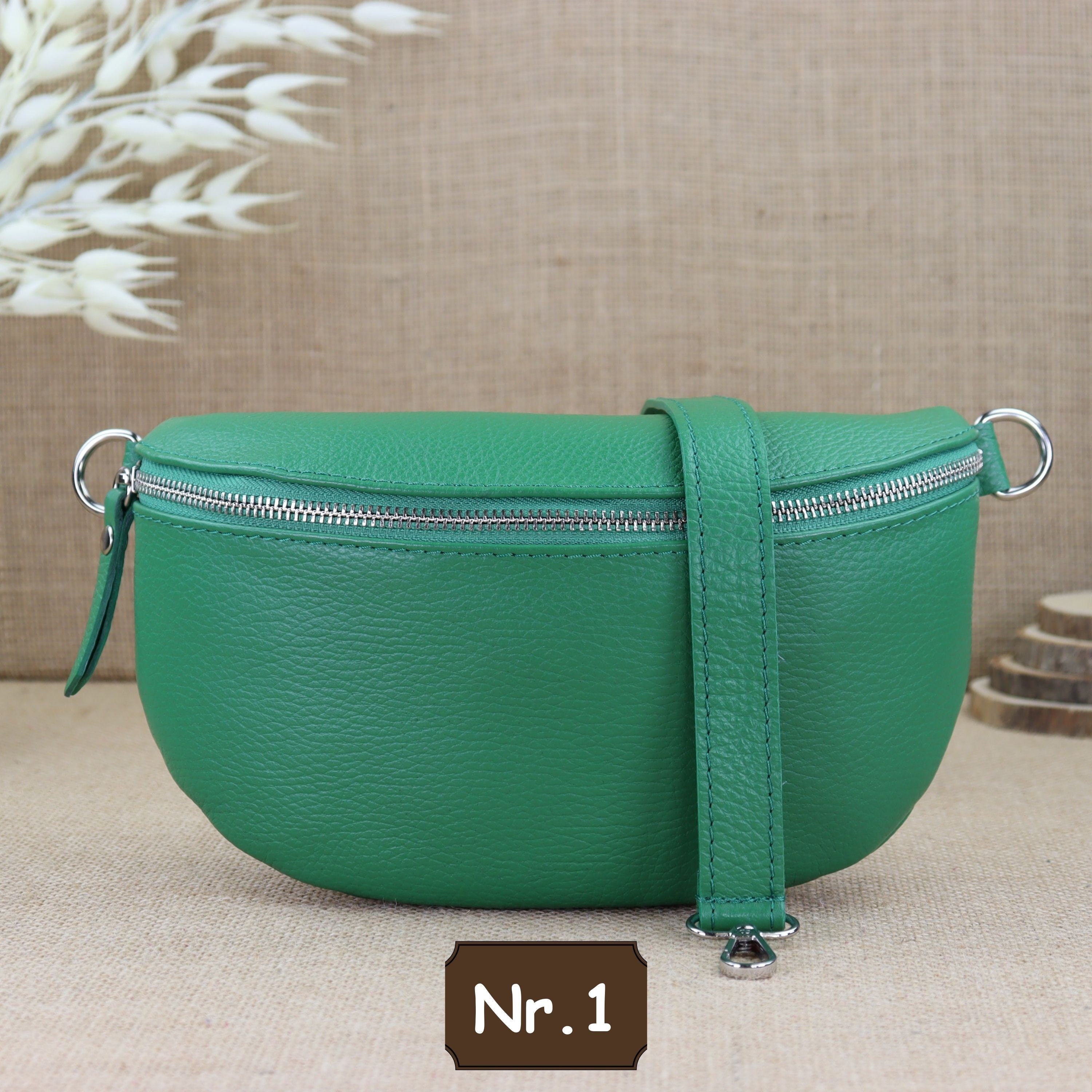 Bauchtasche Leder für Damen,Crossbody Bag Leder Damen,Crossbody Tasche Leder,Echtleder Frauen Tasche,Leder Gürteltasche Frauen,Leder Handtasche,Leder Hüfttasche für Frauen,Leder Tasche,Ledertasche mit Reißverschluss,Schulterriementasche,Schultertasche Led