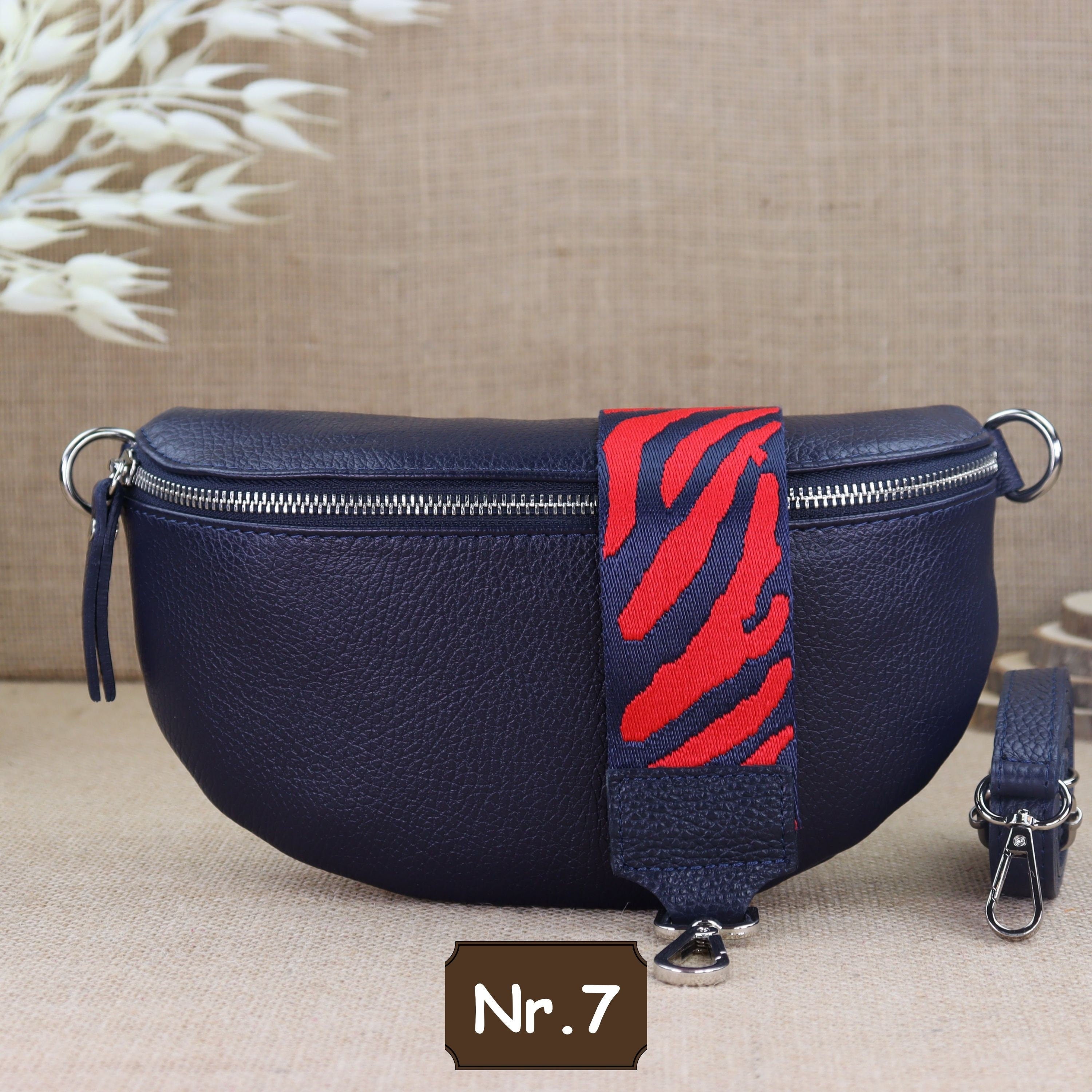 Bauchtasche Leder für Damen,Crossbody Bag Leder Damen,Crossbody Tasche Leder,Echtleder Frauen Tasche,Leder Gürteltasche Frauen,Leder Handtasche,Leder Hüfttasche für Frauen,Leder Tasche,Ledertasche mit Reißverschluss,Schulterriementasche,Schultertasche Led
